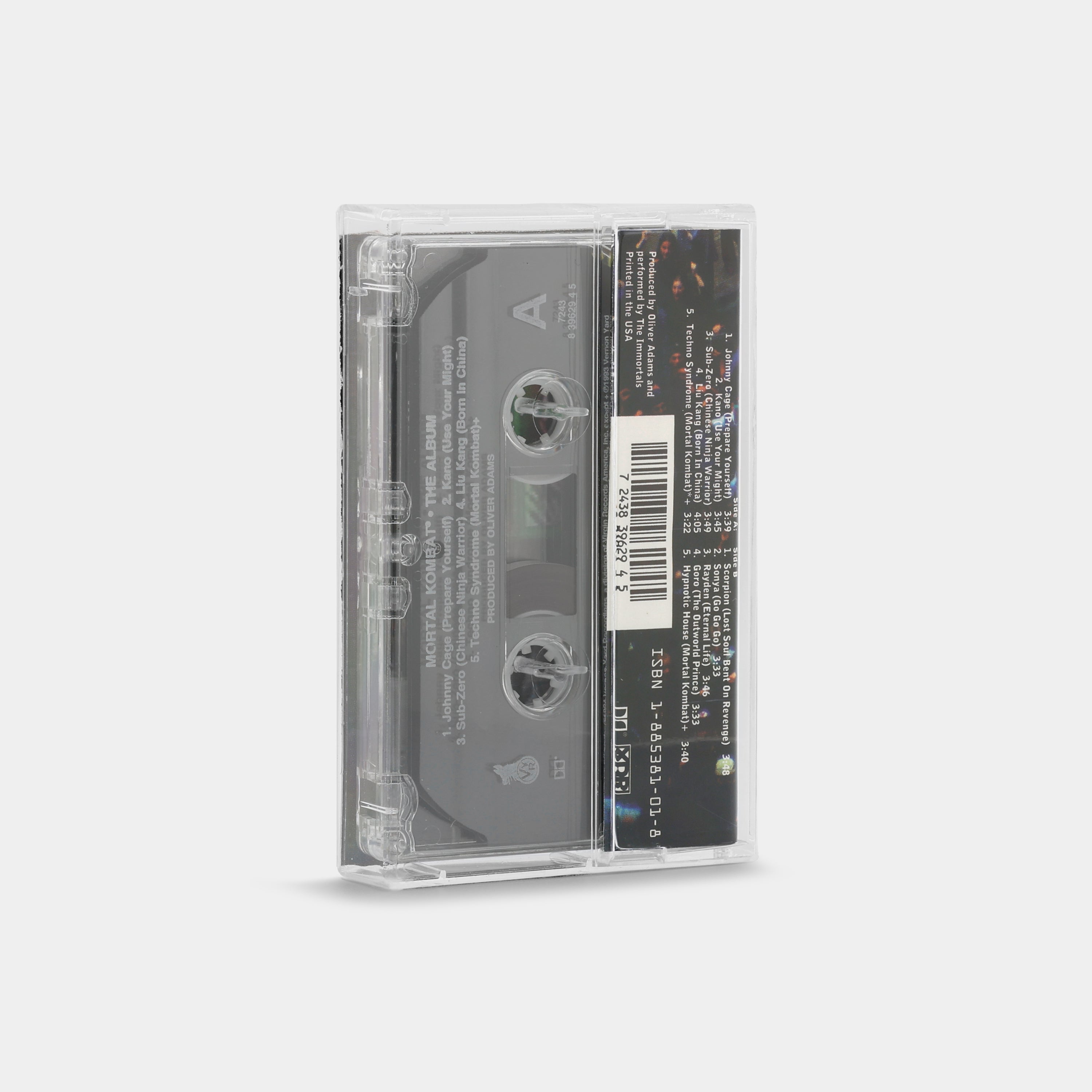 The Immortals - Mortal Kombat: The Album Cassette Tape