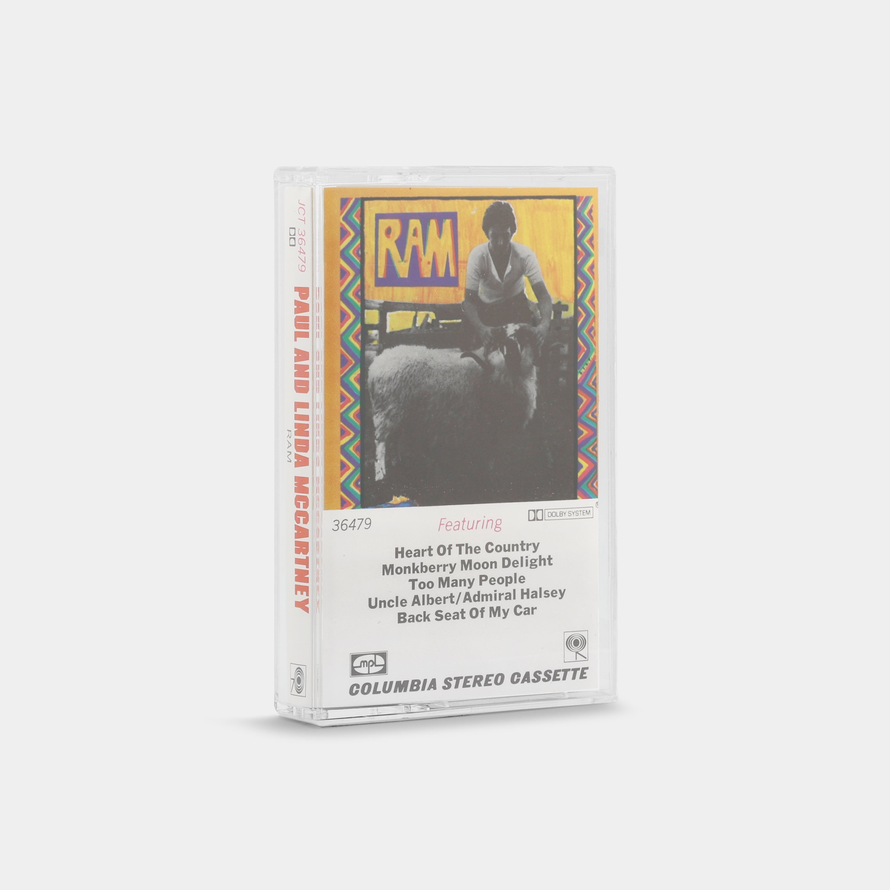 Paul And Linda McCartney - Ram Cassette Tape