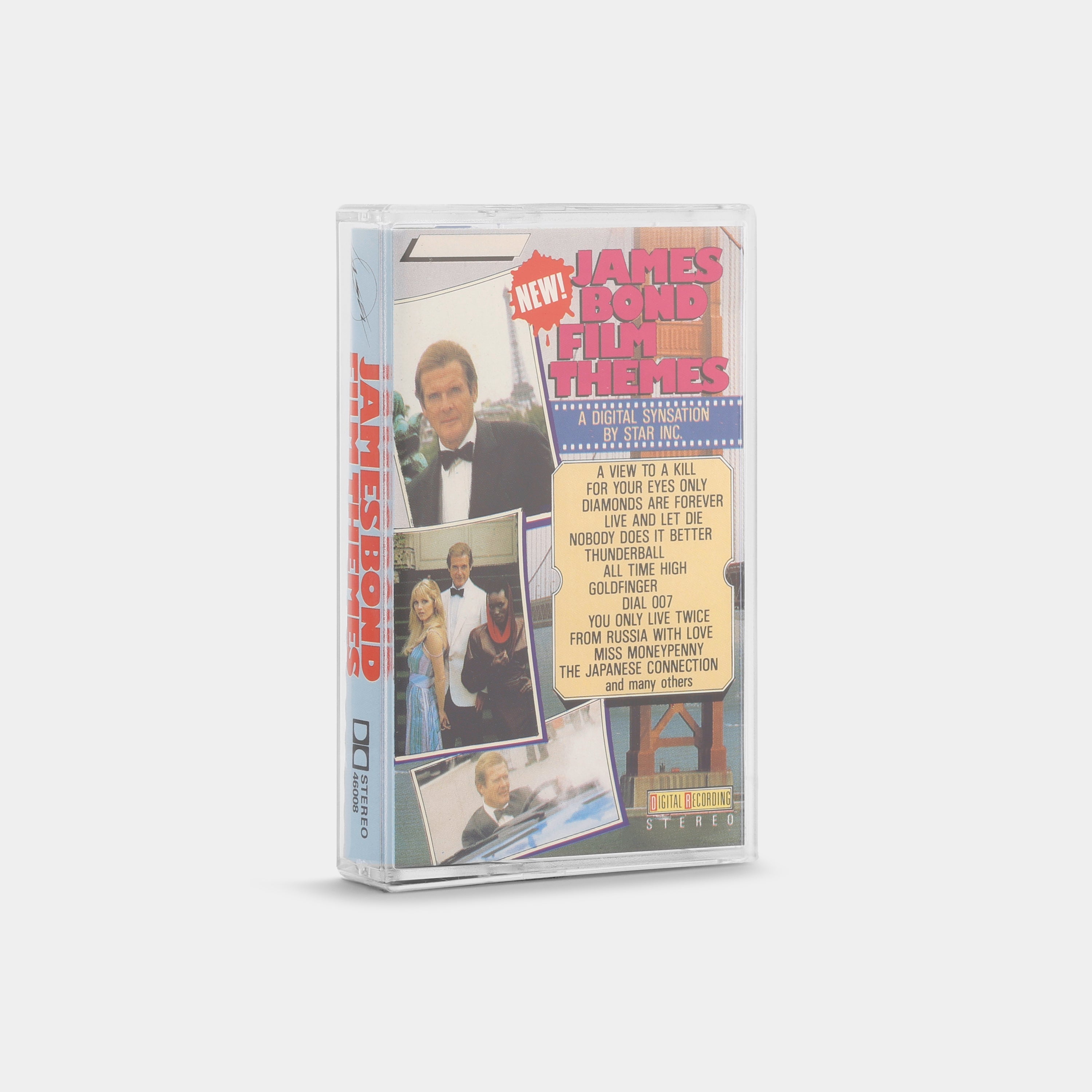 James Bond Film Themes Cassette Tape