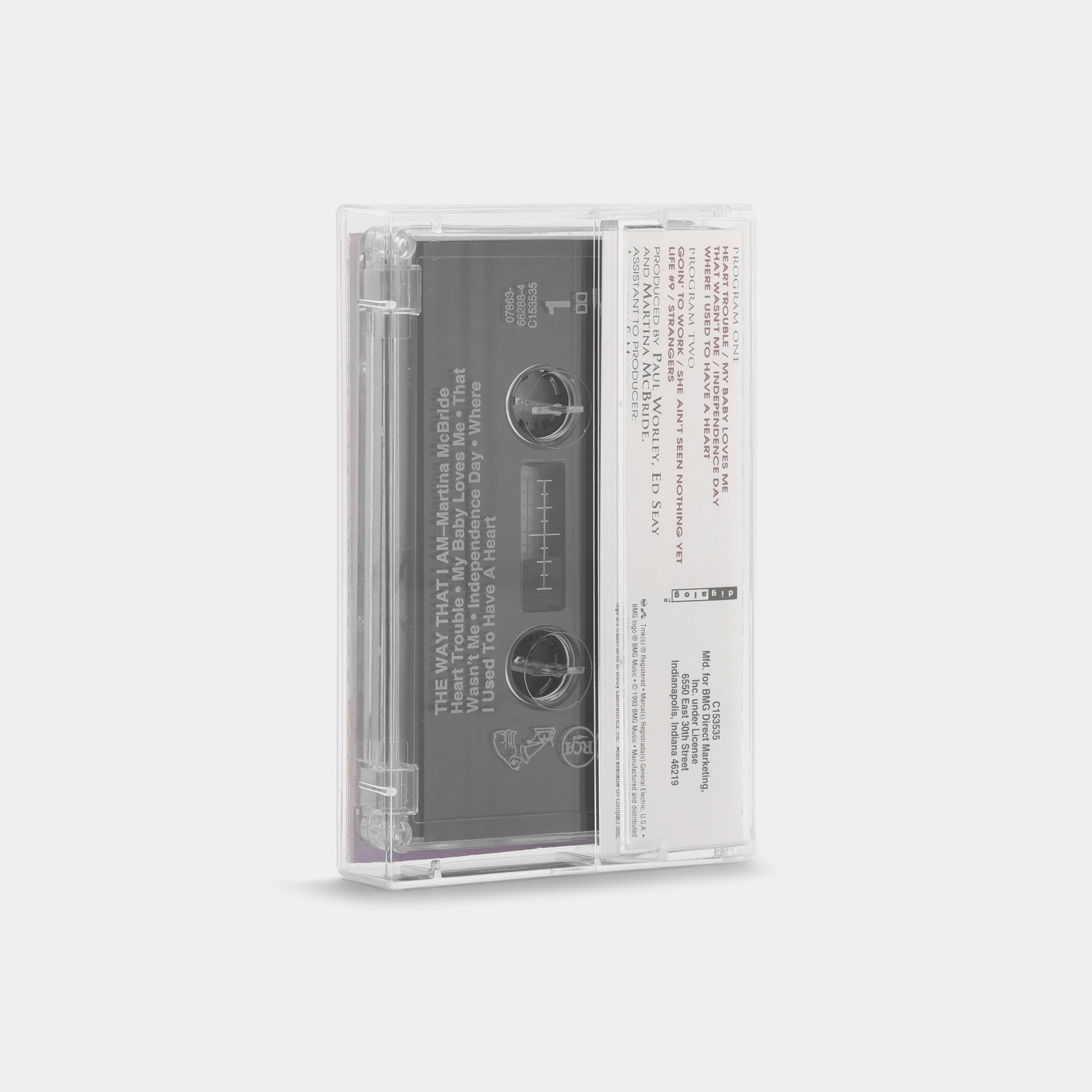 Martina McBride - The Way That I Am Cassette Tape