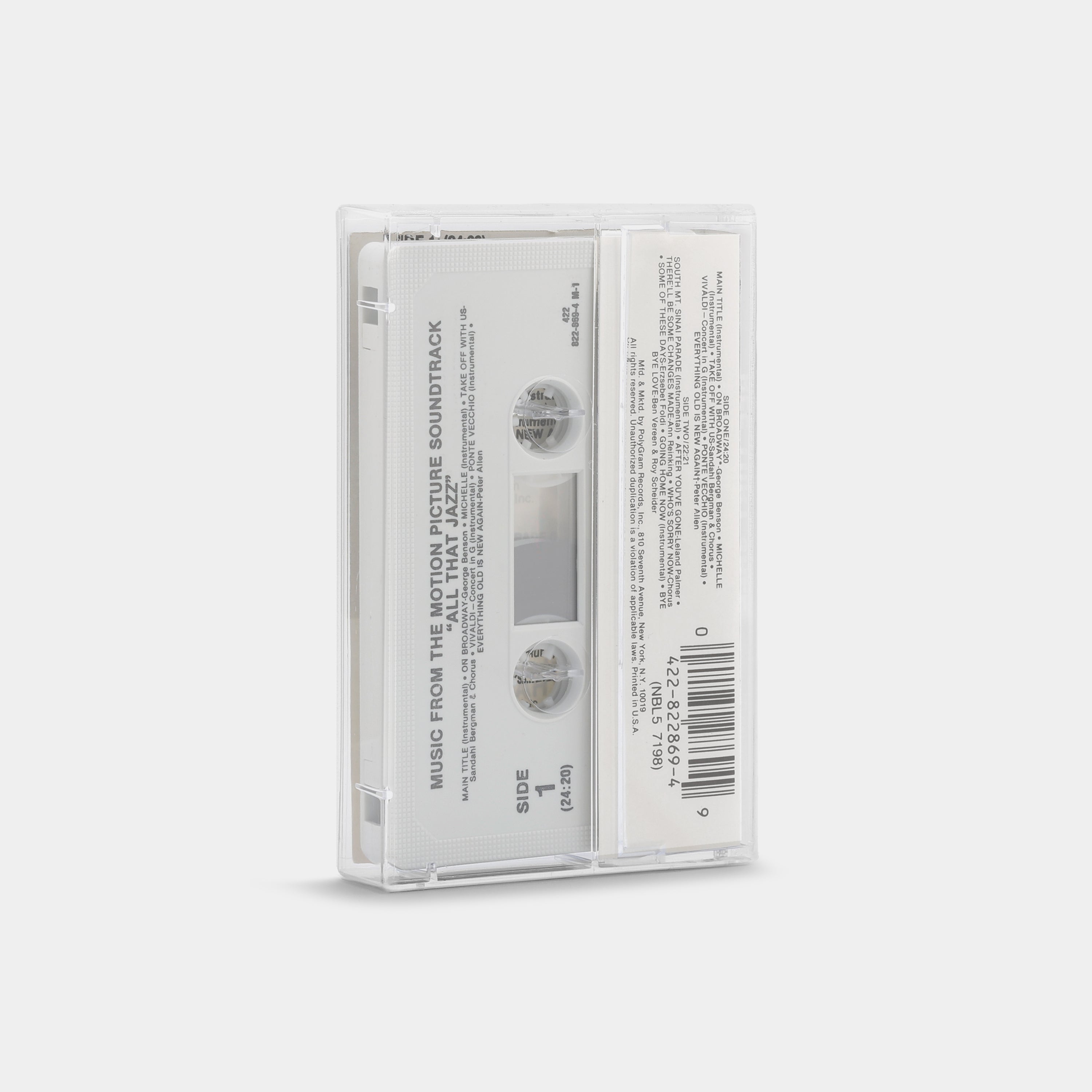 All That Jazz (Music From The Original Motion Picture Soundtrack) Cassette Tape