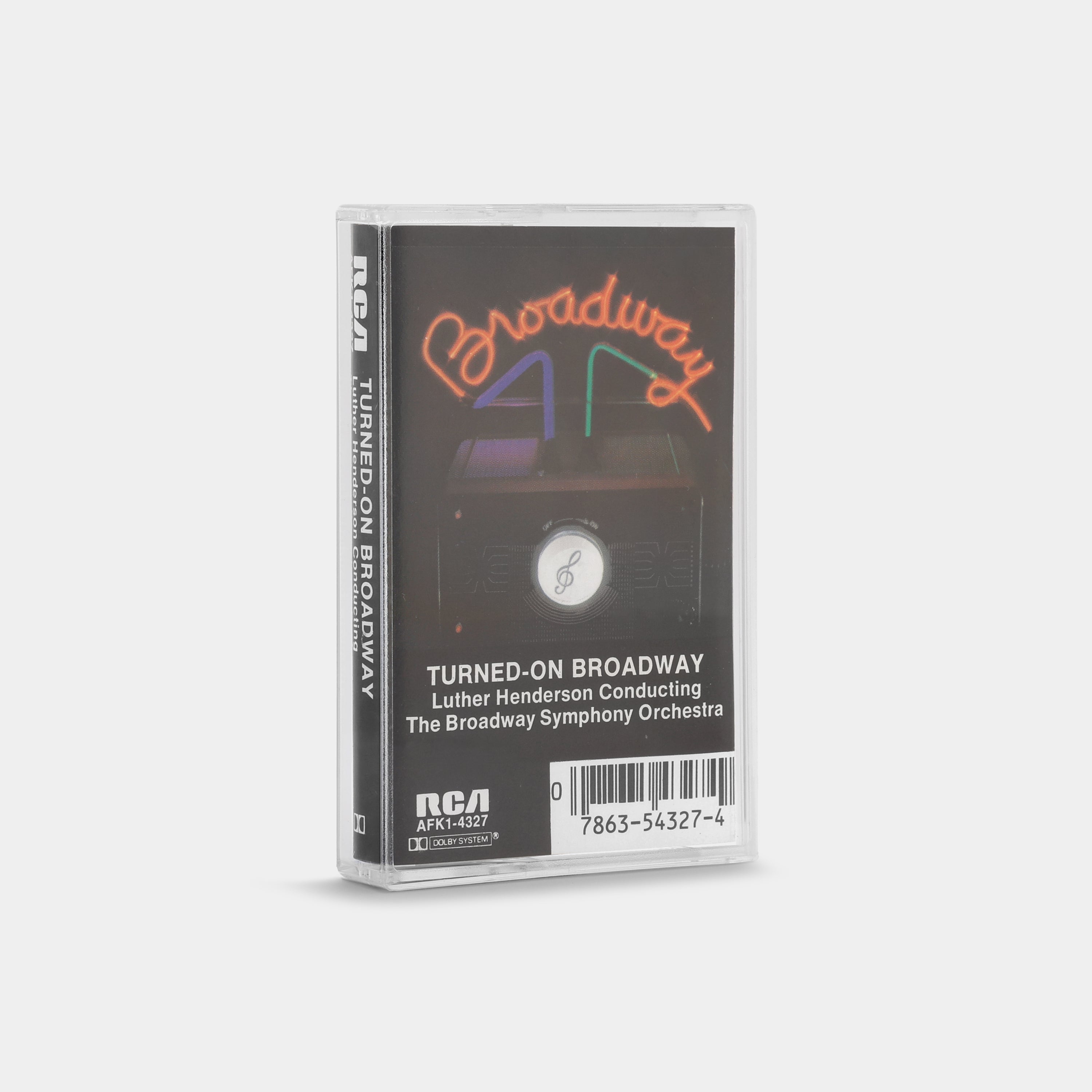 Luther Henderson / The Broadway Symphony Orchestra - Turned On Broadway Cassette Tape