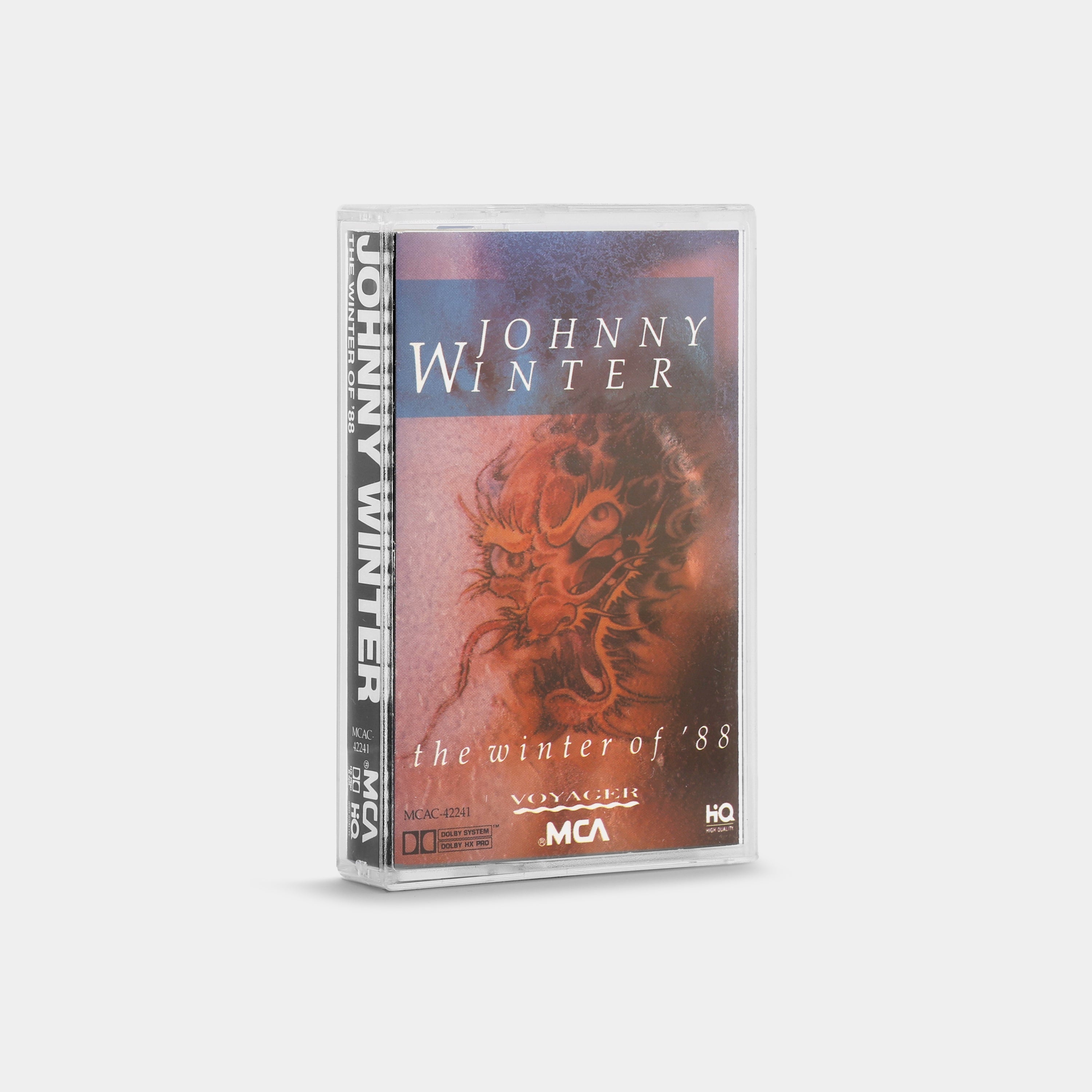 Johnny Winter - The Winter Of '88 Cassette Tape