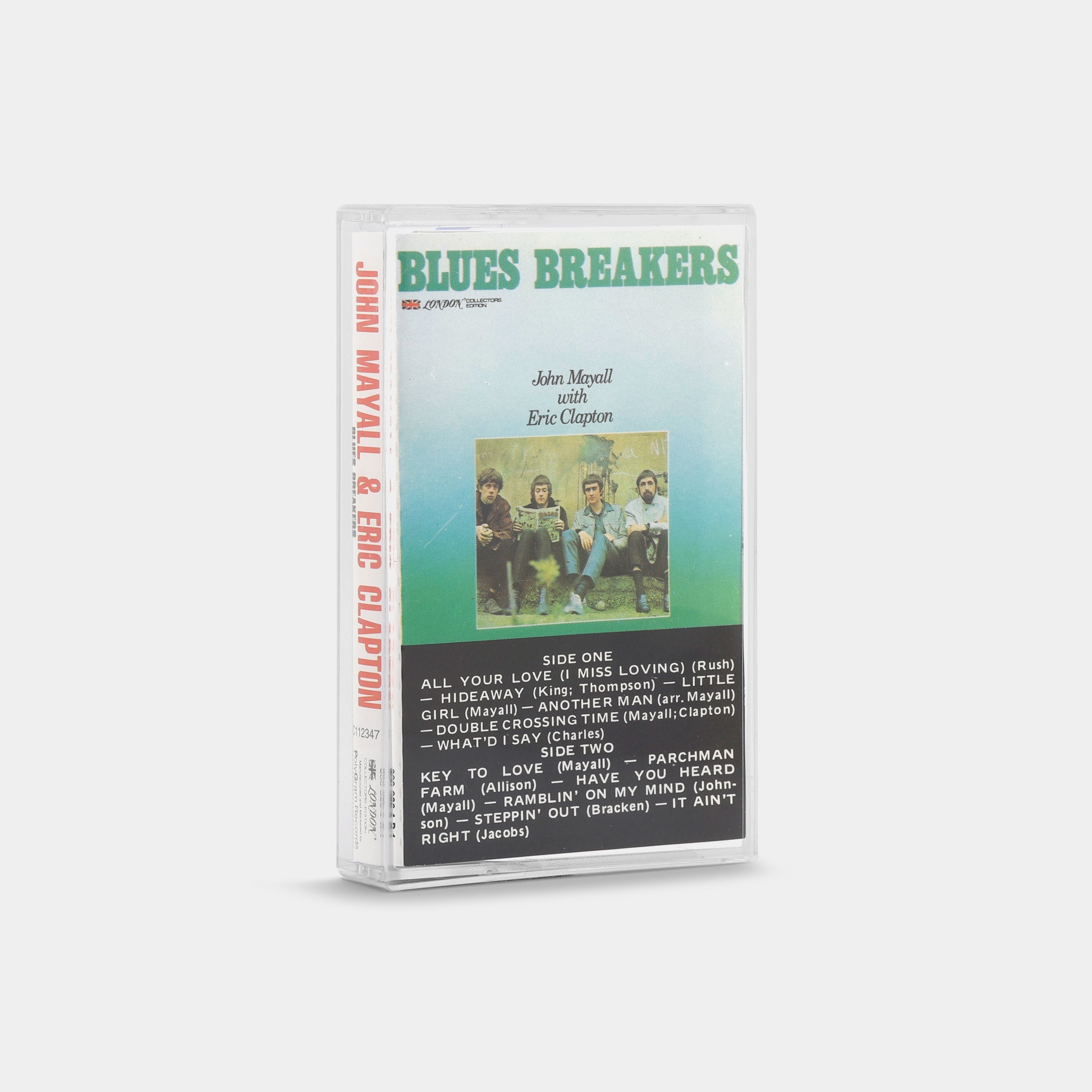 John Mayall With Eric Clapton - Blues Breakers Cassette Tape