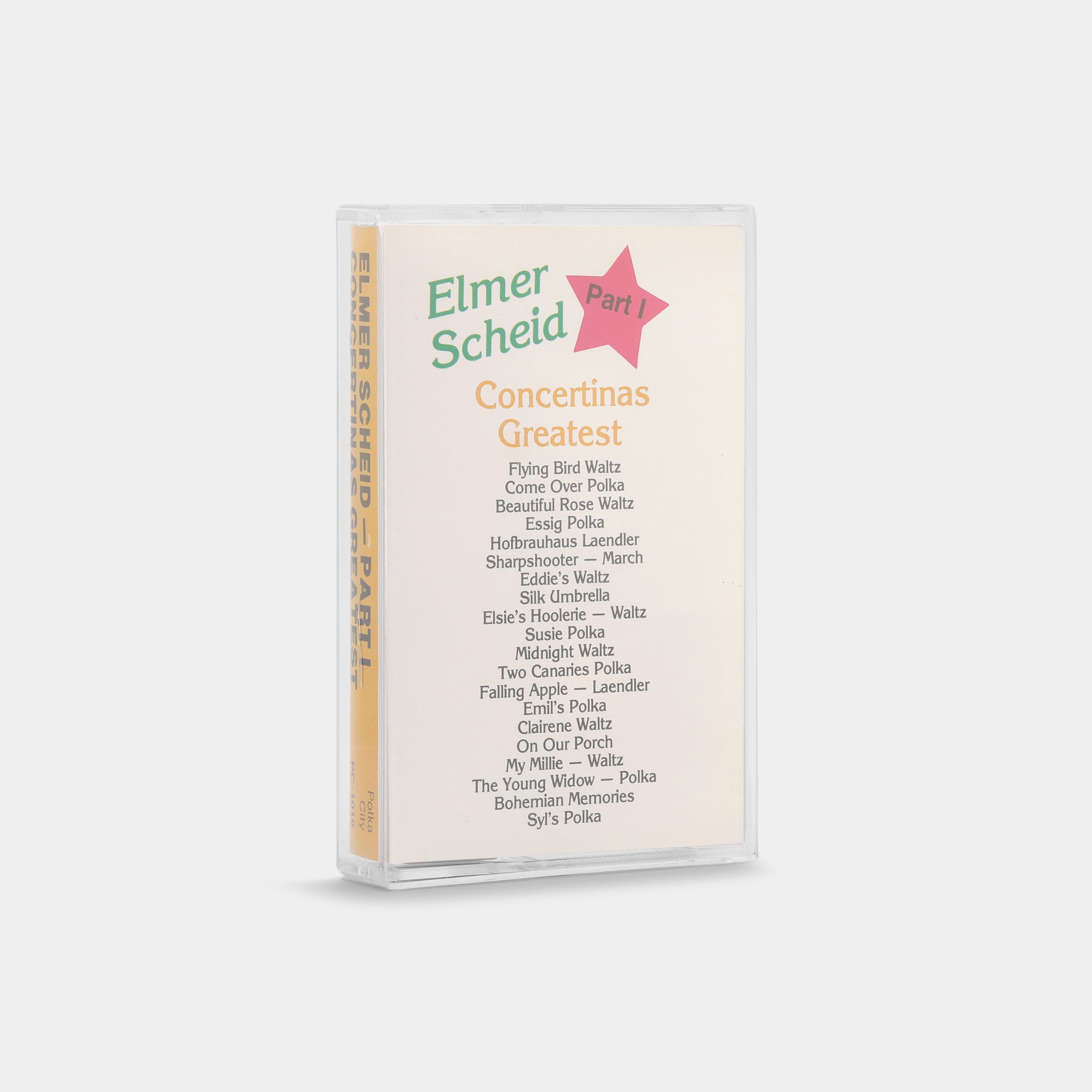 Elmer Scheid - Concertinas Greatest Part 1 Cassette Tape