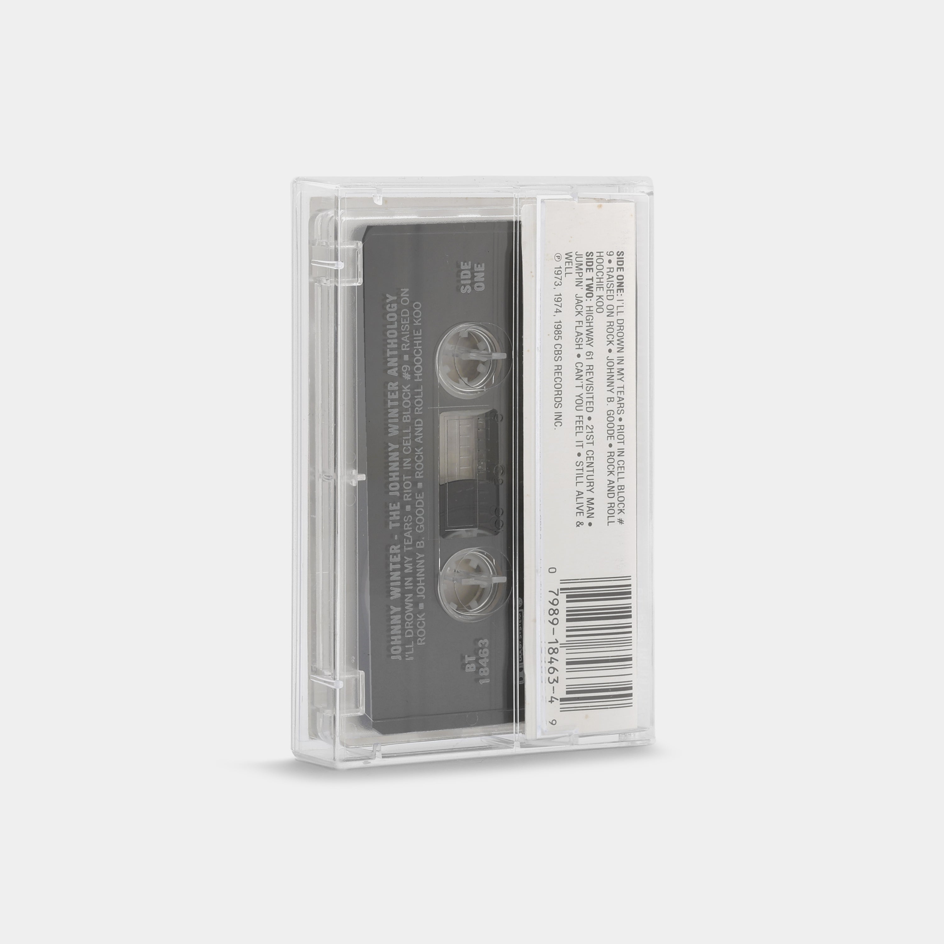 Johnny Winter - Anthology Cassette Tape