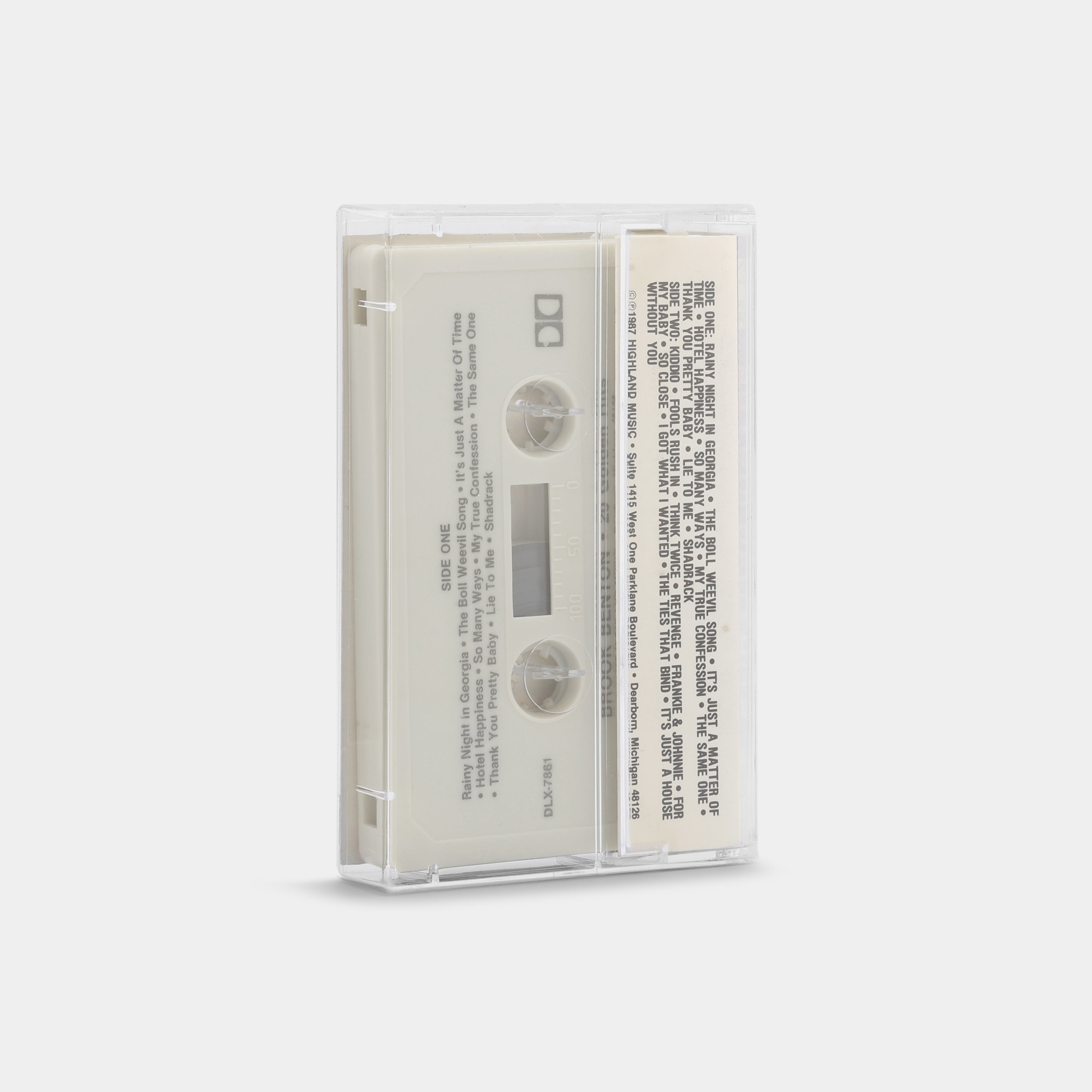 Brook Benton - 20 Golden Hits Cassette Tape