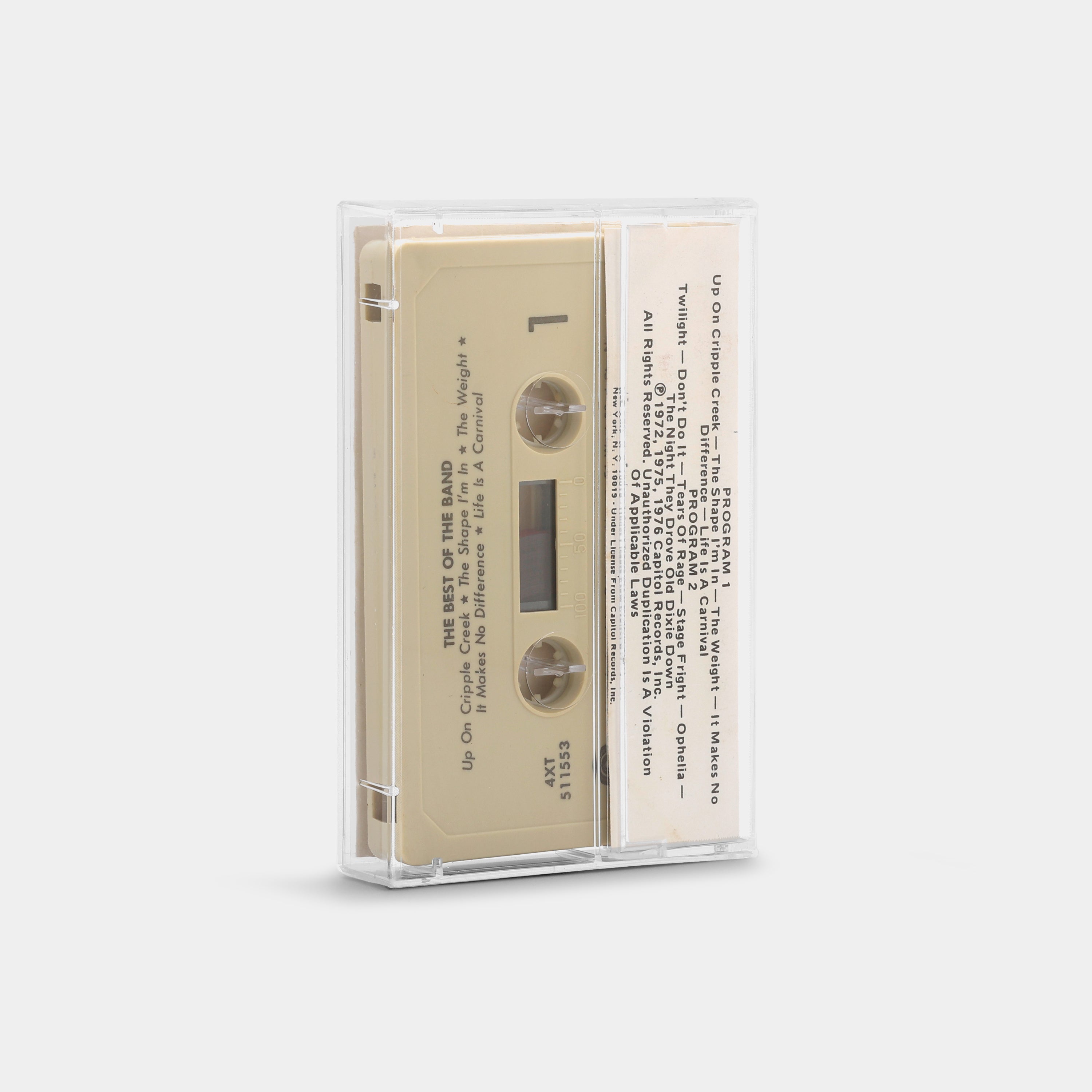 The Band - The Best Of The Band Cassette Tape