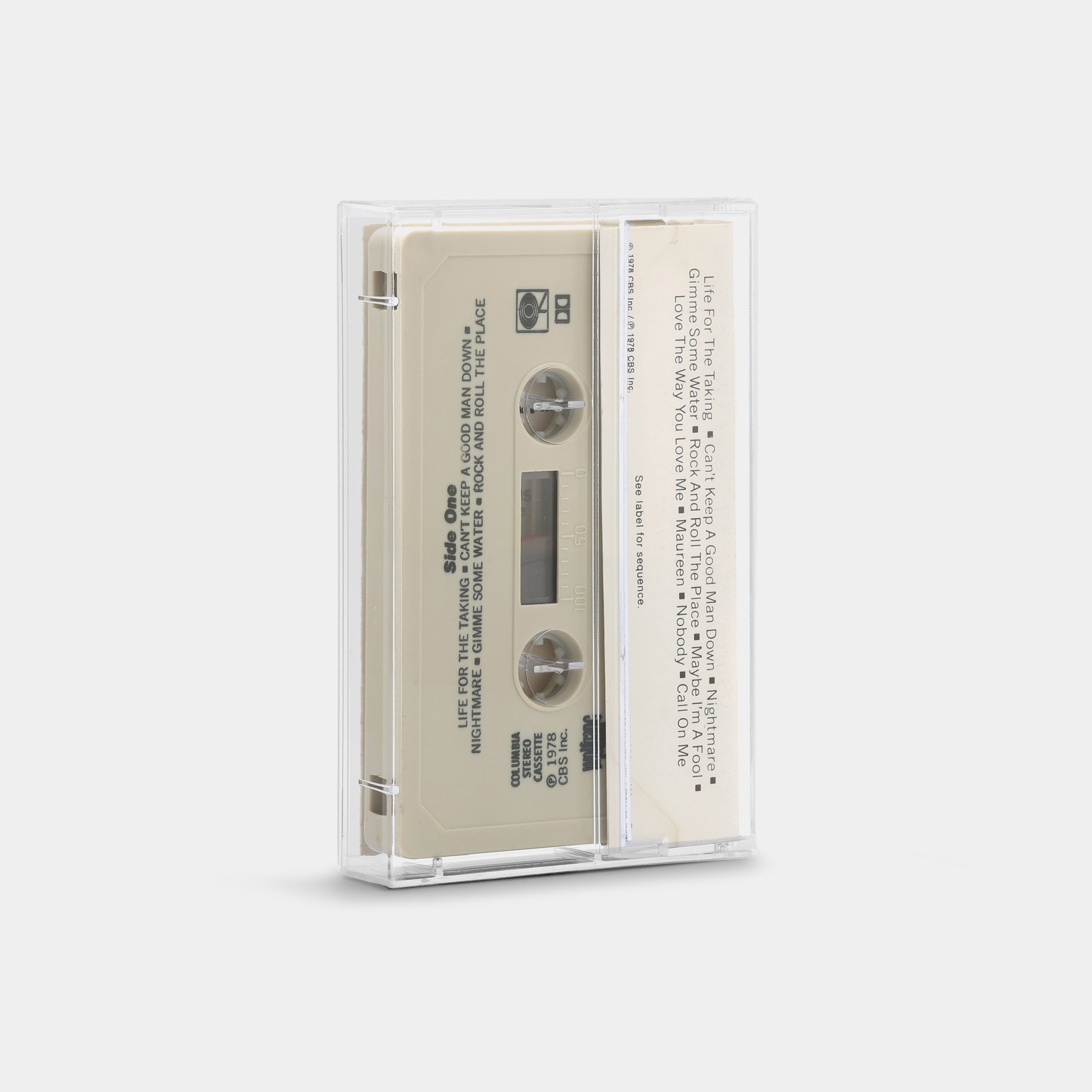 Eddie Money - Life For The Taking Cassette Tape