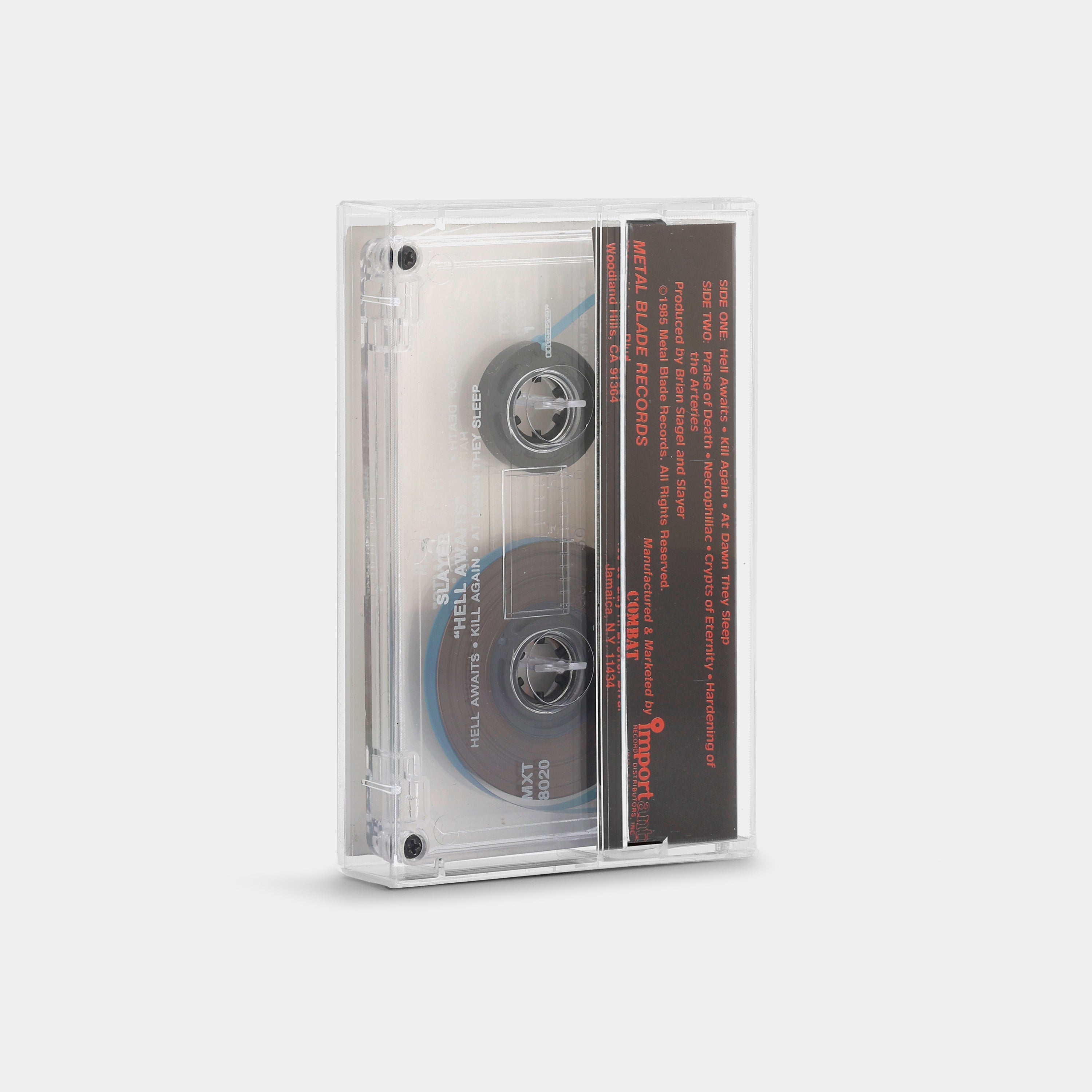 Slayer - Hell Awaits Cassette Tape