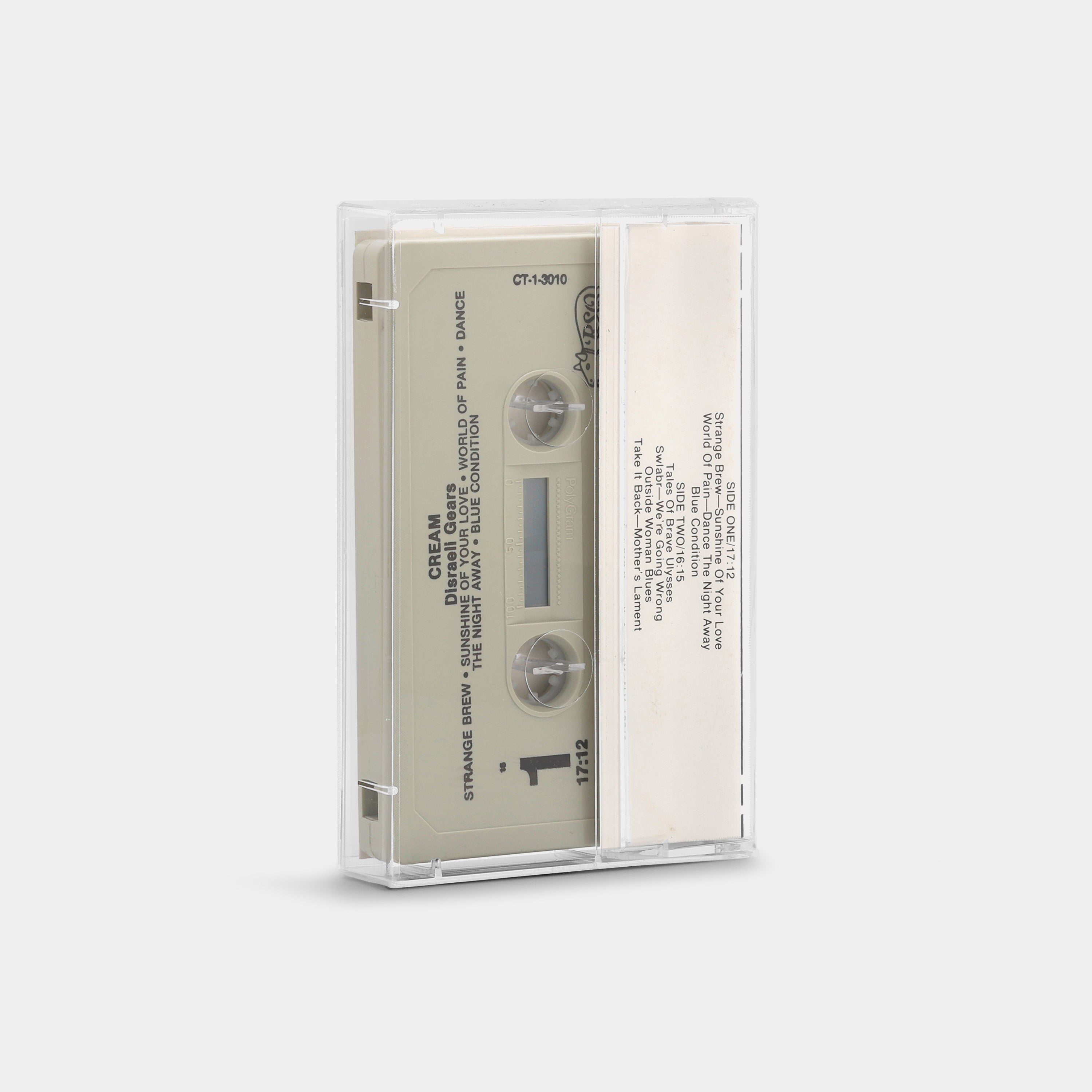 Cream - Disraeli Gears Cassette Tape