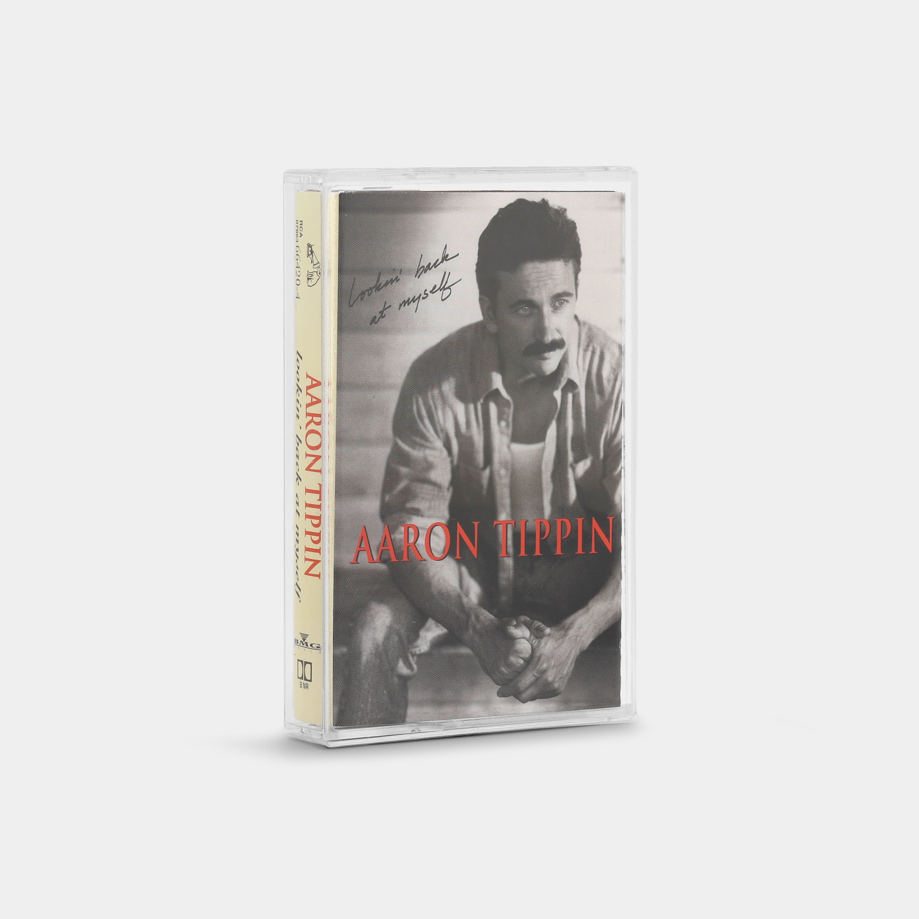 Aaron Tippin - Lookin' Back At Myself Cassette Tape