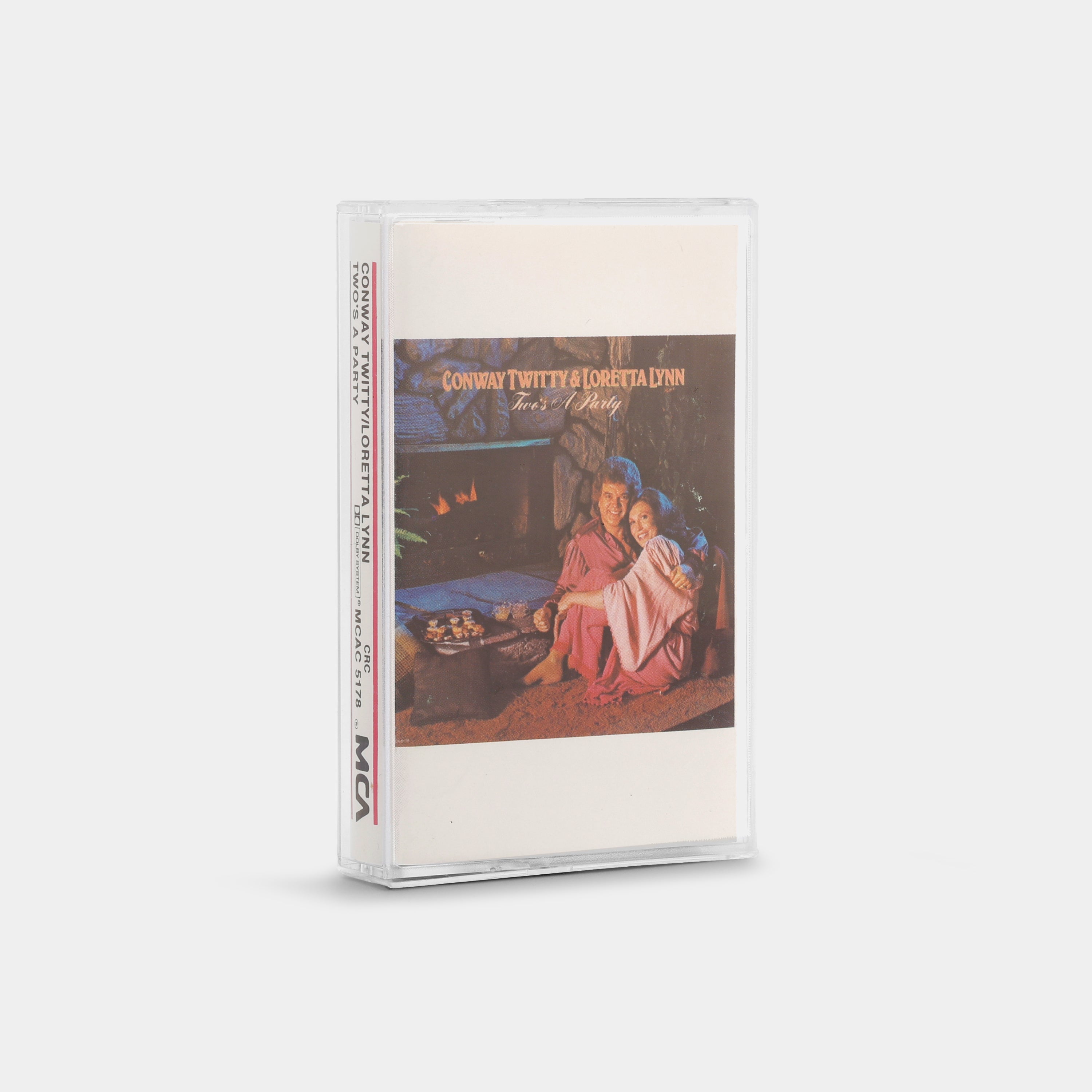Conway Twitty & Loretta Lynn - Two's A Party Cassette Tape