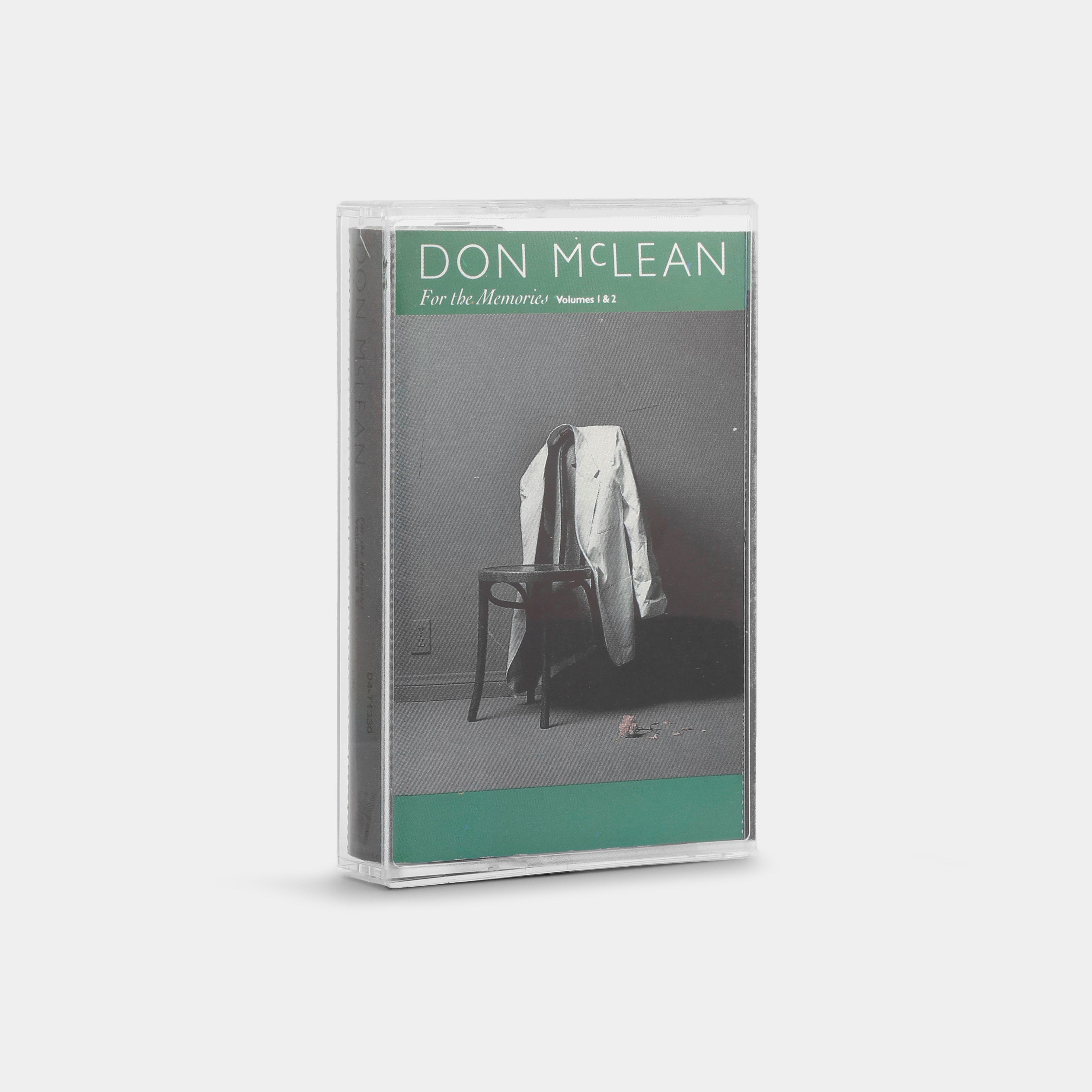 Don McLean - For The Memories Volumes 1 & 2 Cassette Tape