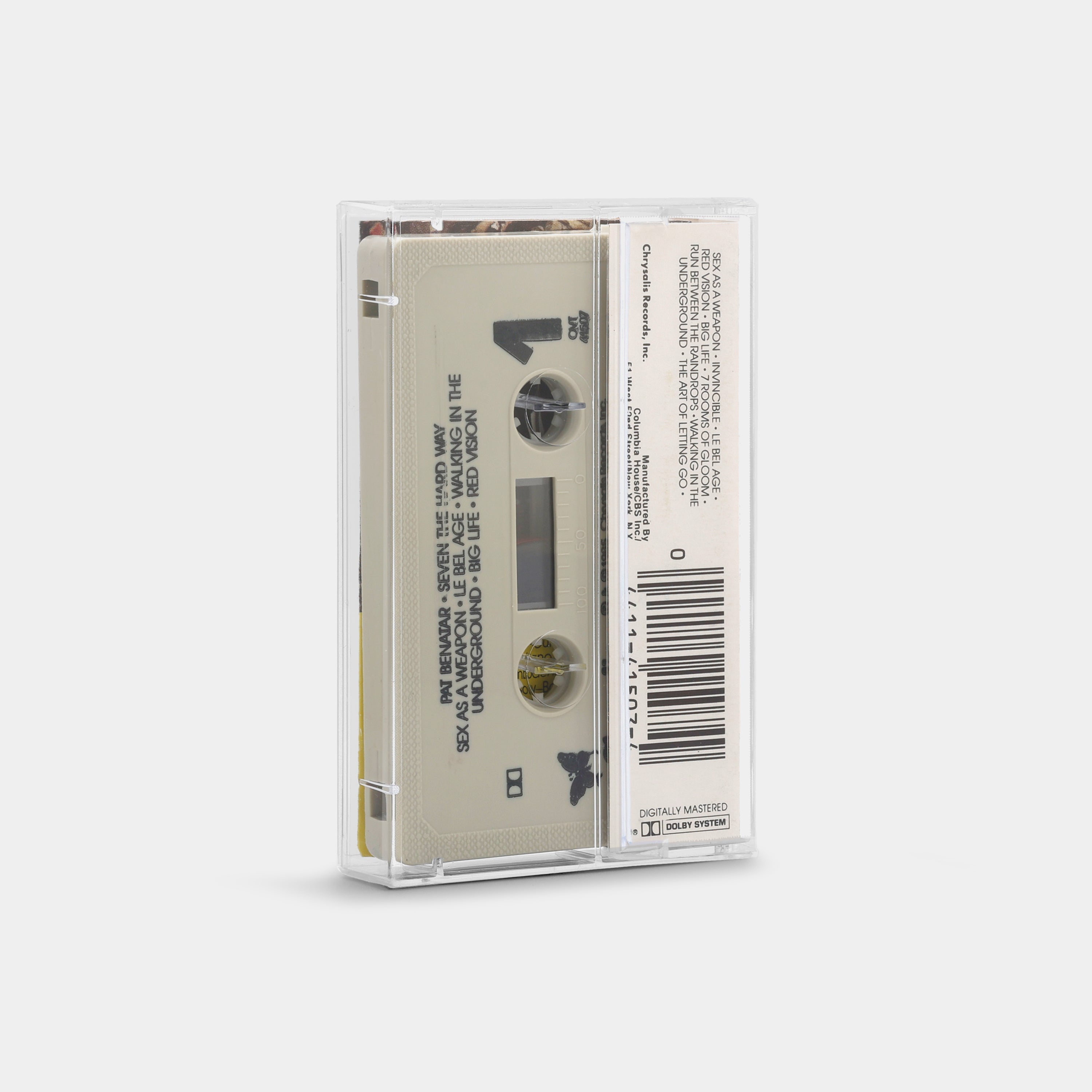 Pat Benatar - Seven The Hard Way Cassette Tape