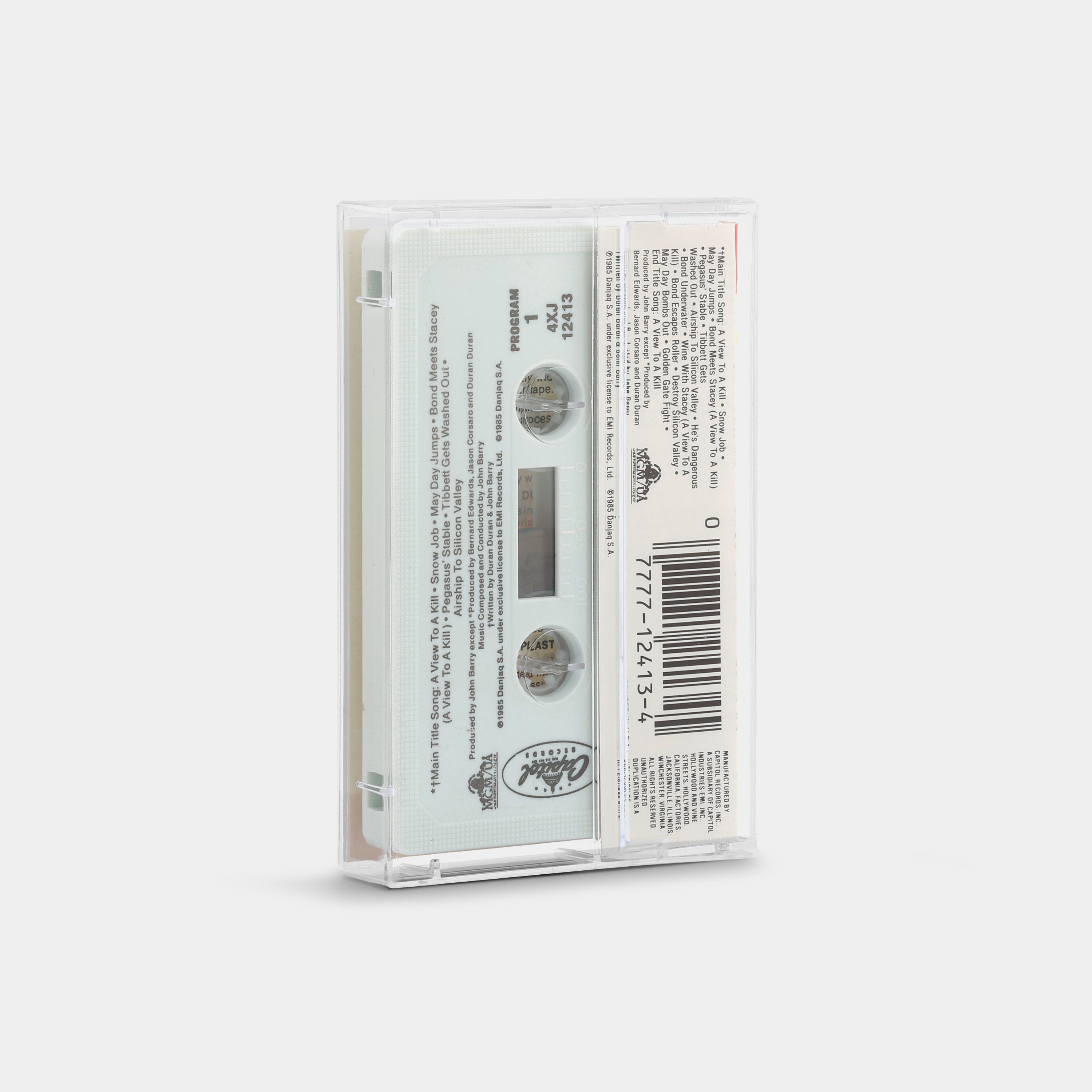 A View To A Kill (Original Motion Picture Soundtrack) Cassette Tape