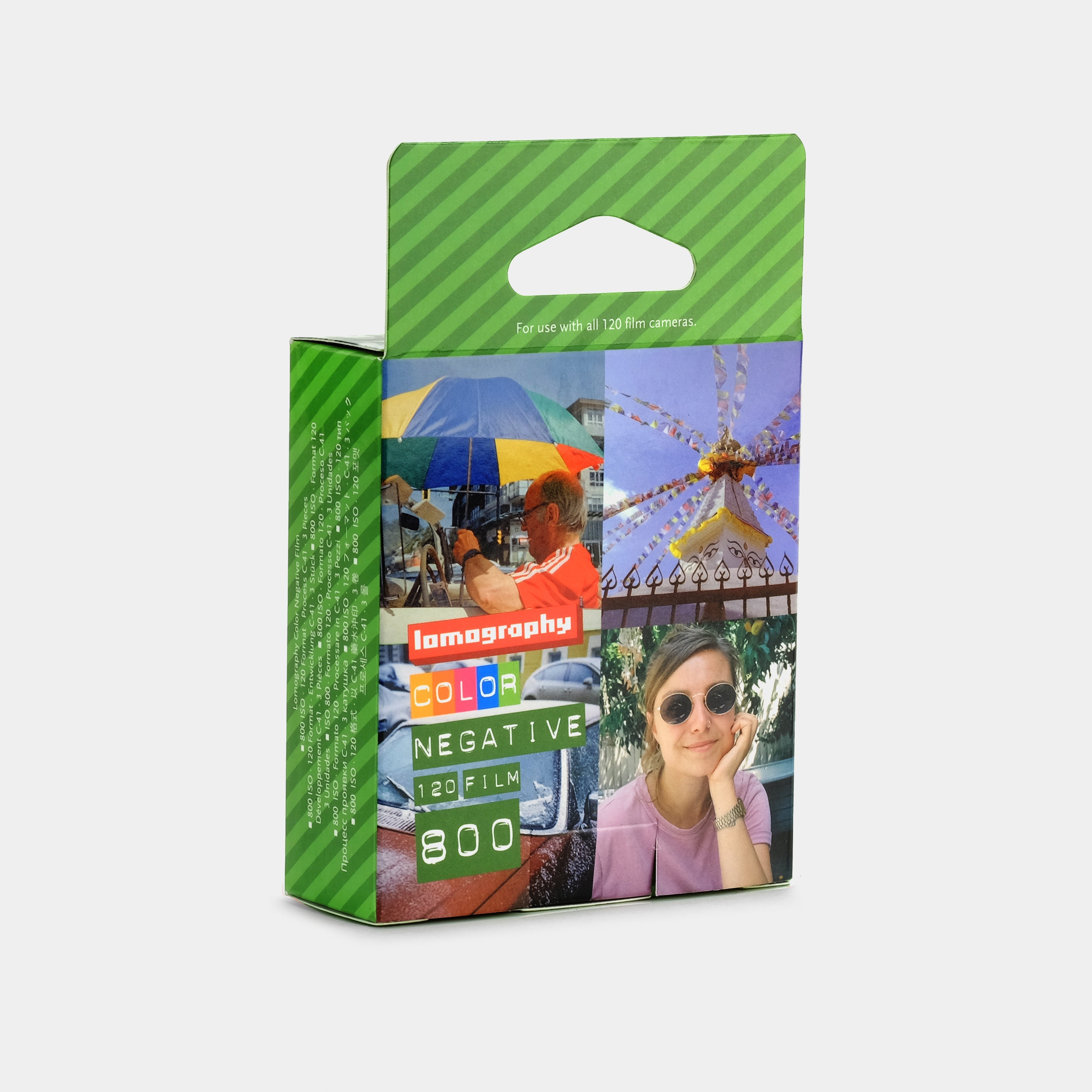 Expired Lomography Color Negative 800 ISO 120 Film - 3 Pack