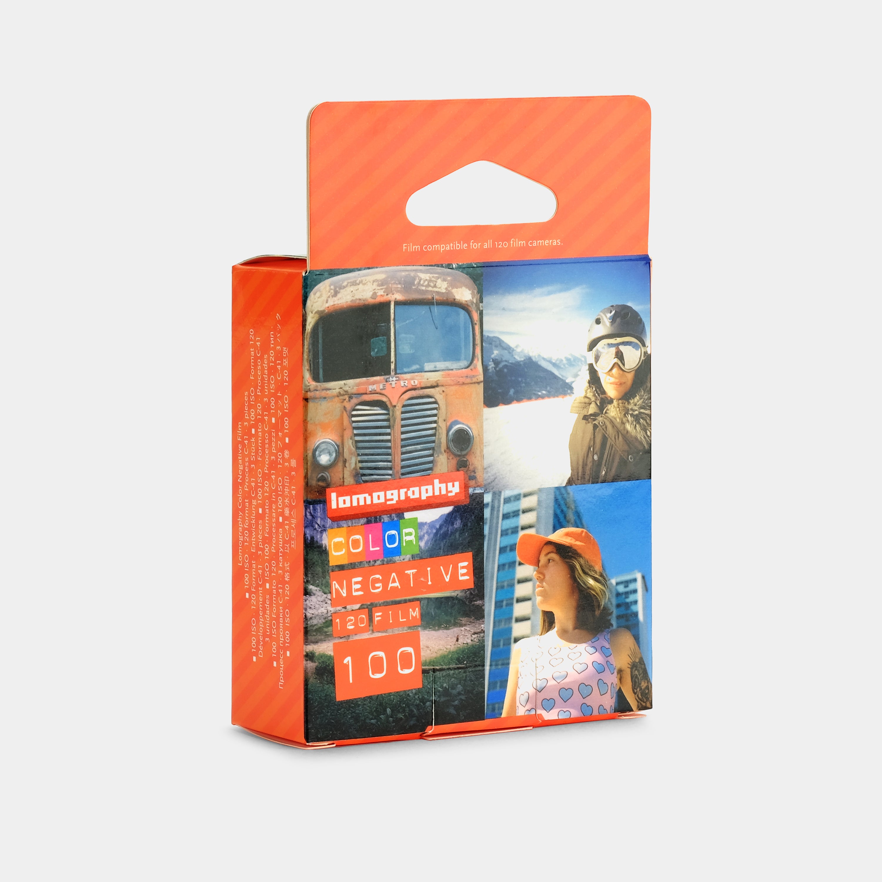 Expired Lomography Color Negative 100 ISO 120 Film - 3 Pack