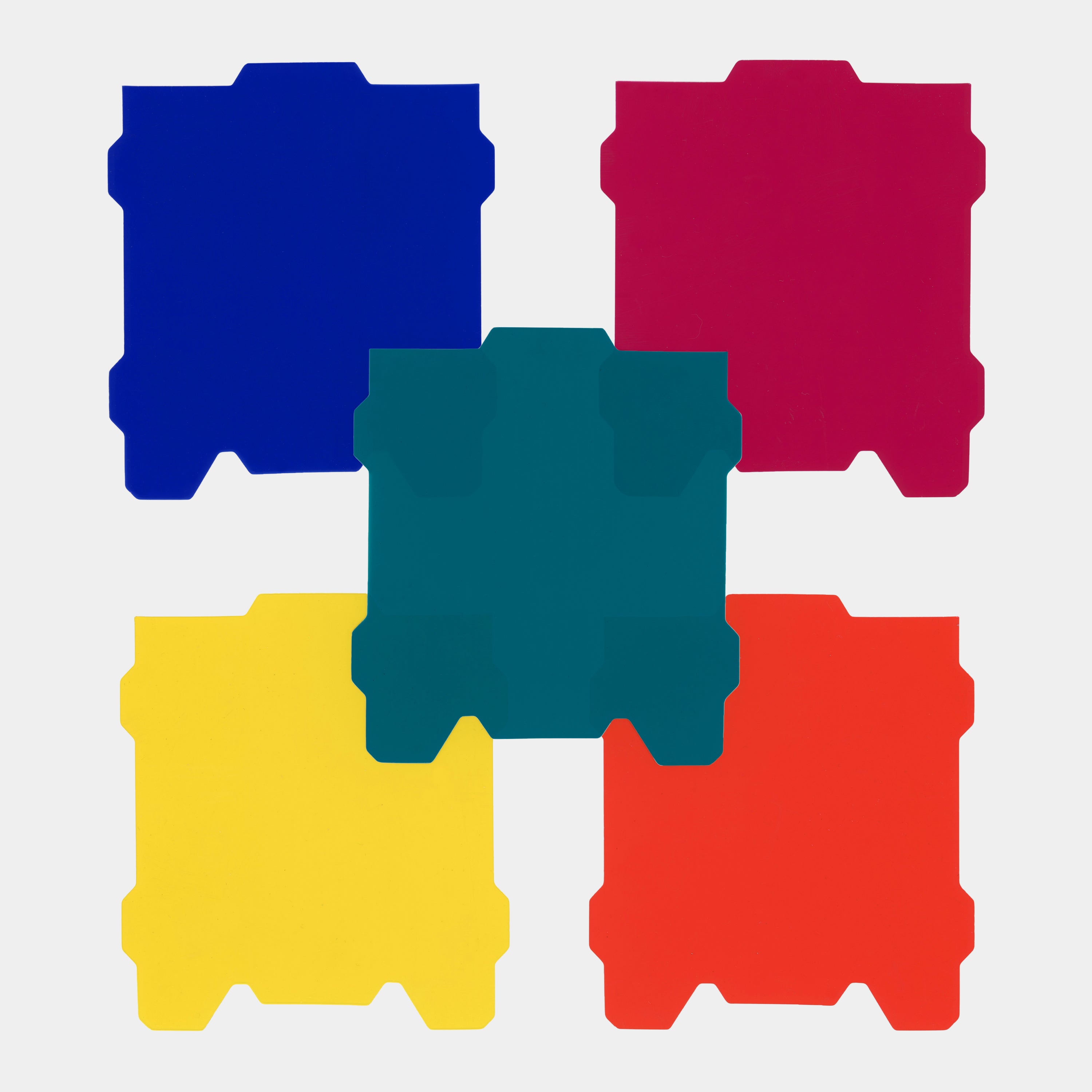 Colored Gel Filters for Instant Film Cameras (5-Pack)