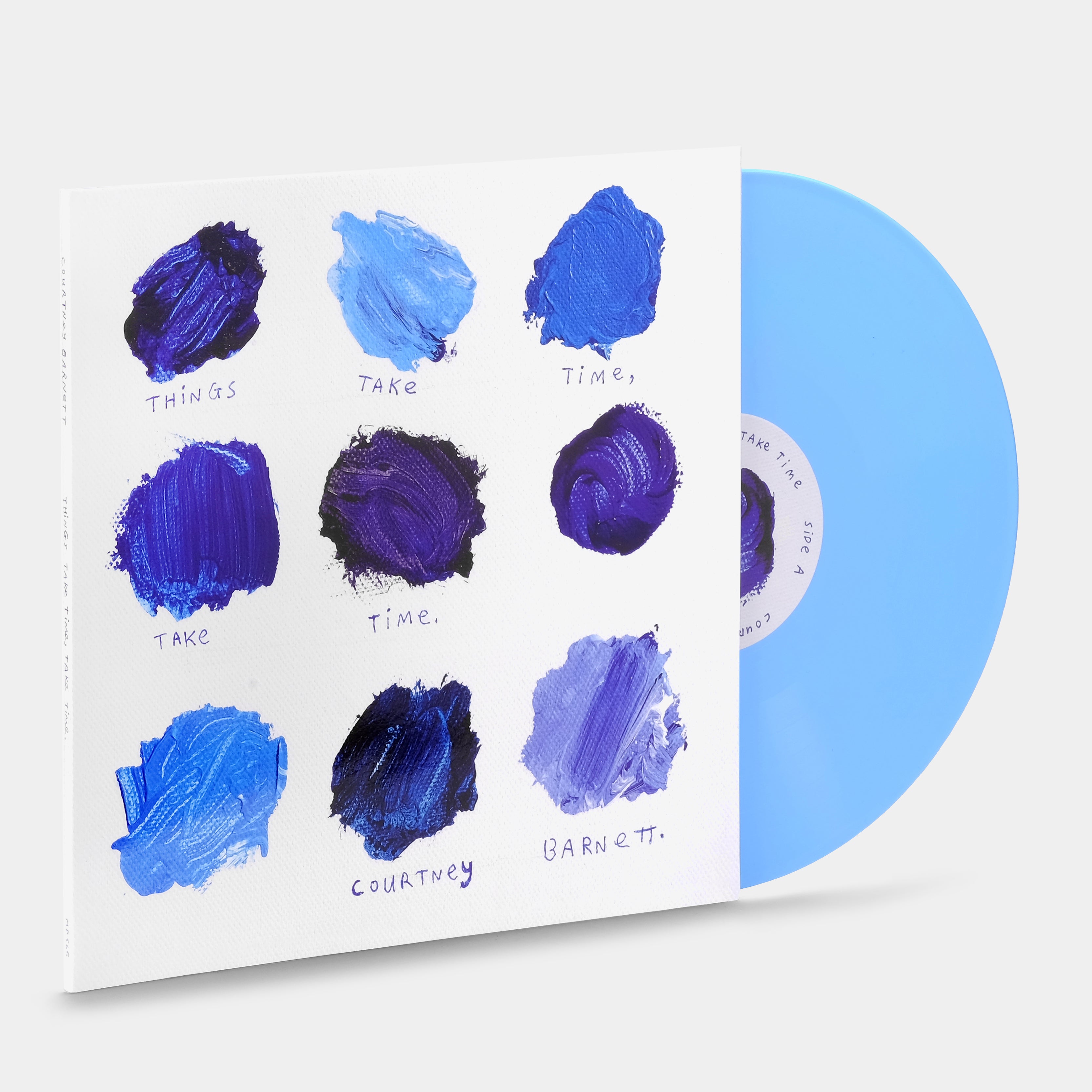 Courtney Barnett - Things Take Time, Take Time LP Pavement Blue Vinyl Record