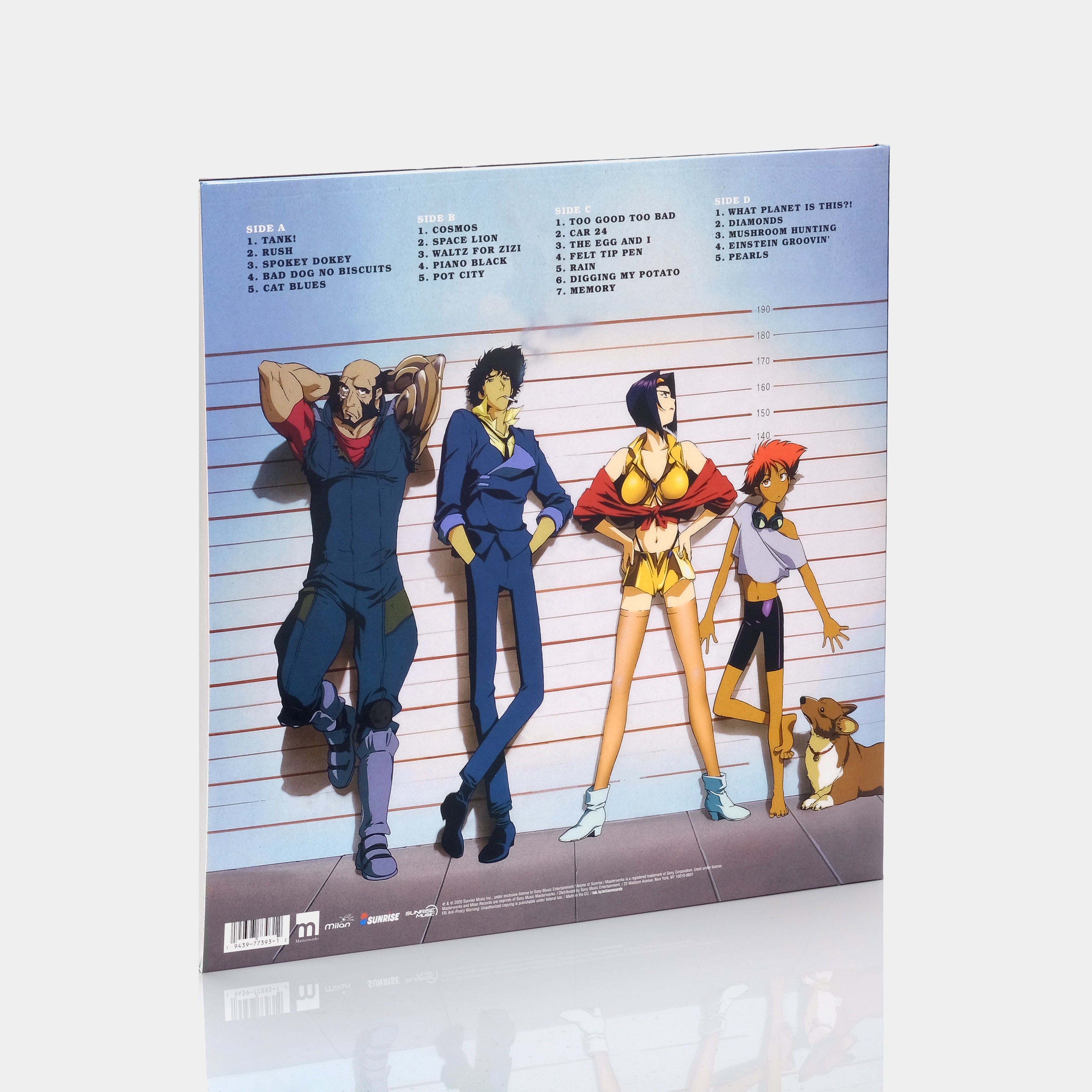 SEATBELTS – Cowboy Bebop (Original Series Soundtrack) 2xLP Orange Vinyl Record