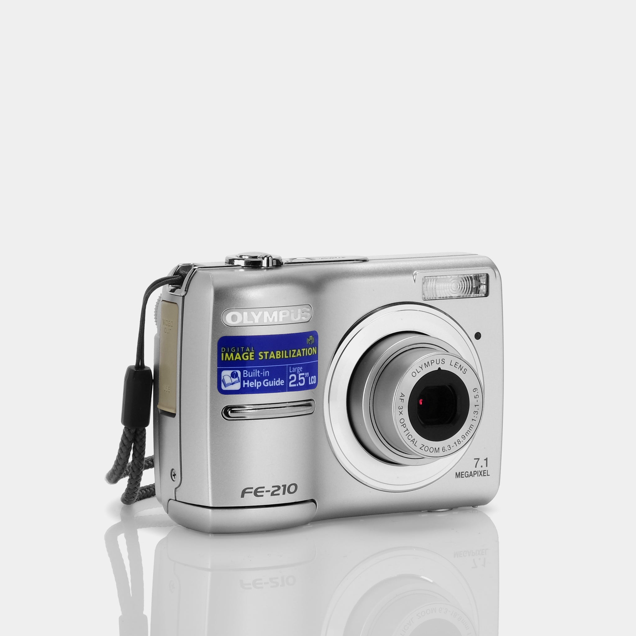 Olympus FE210 Silver Point and Shoot Digital Camera
