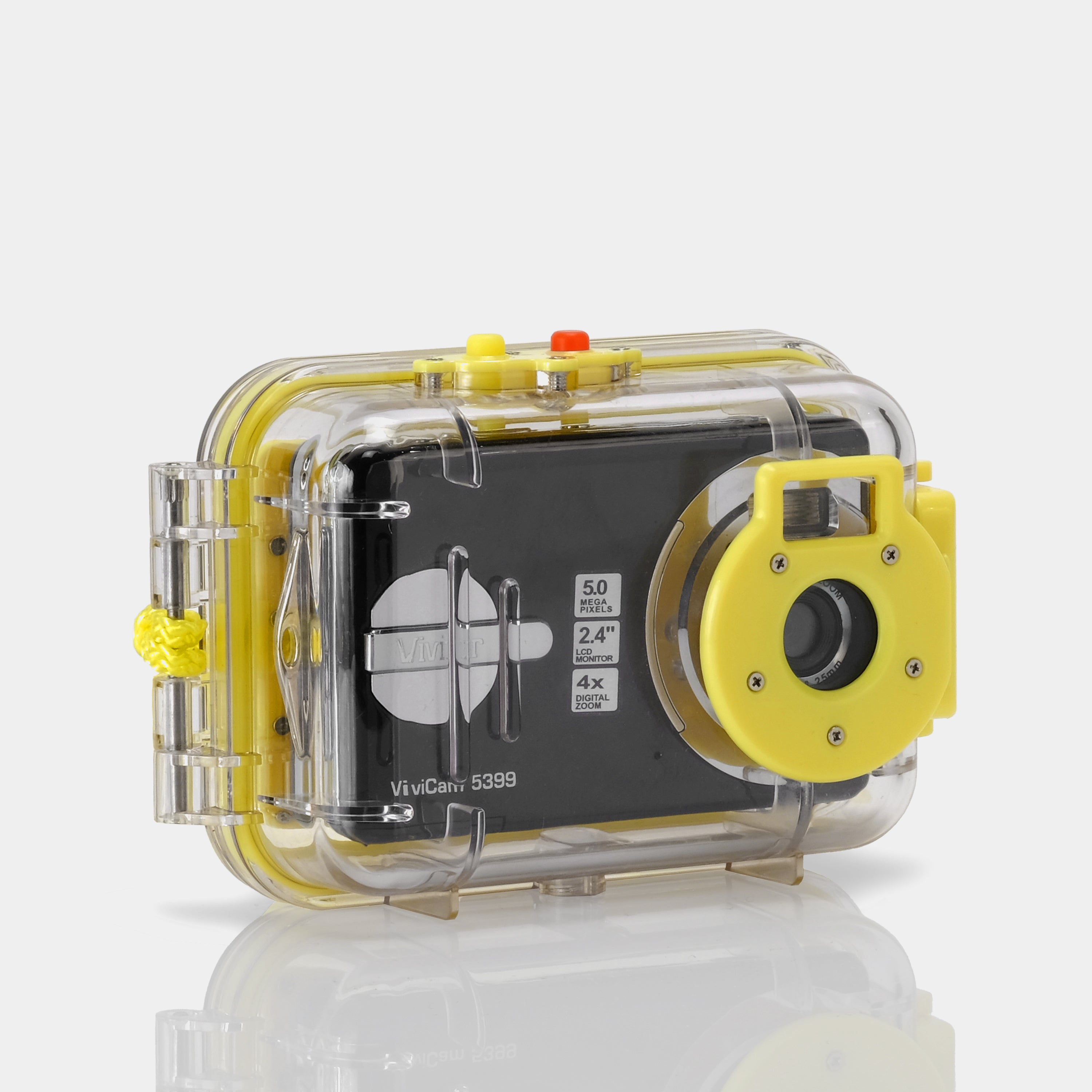 Vivitar ViviCam 5399 Point and Shoot Digital Camera with Waterproof Case