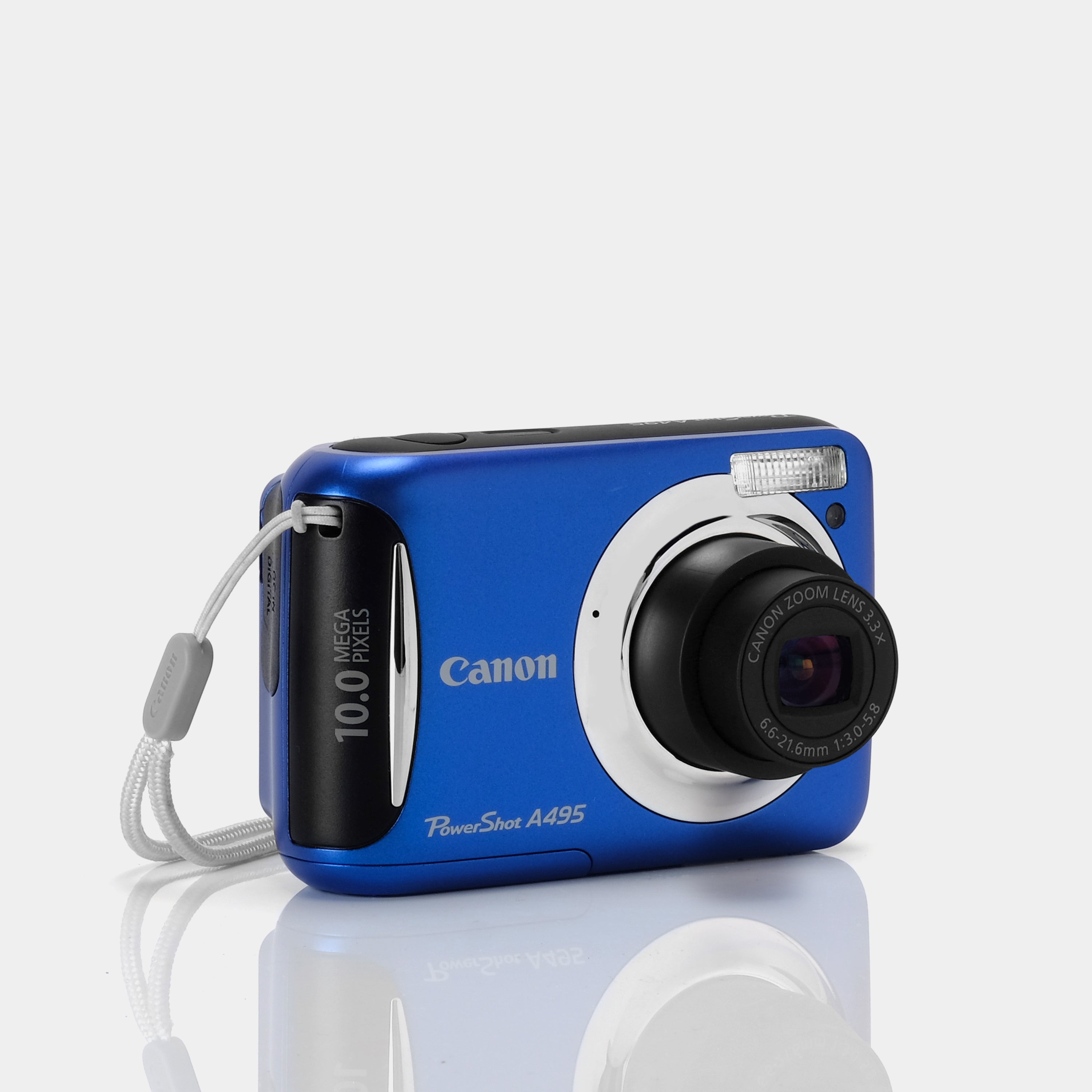 Canon PowerShot A495 Blue Point and Shoot Digital Camera