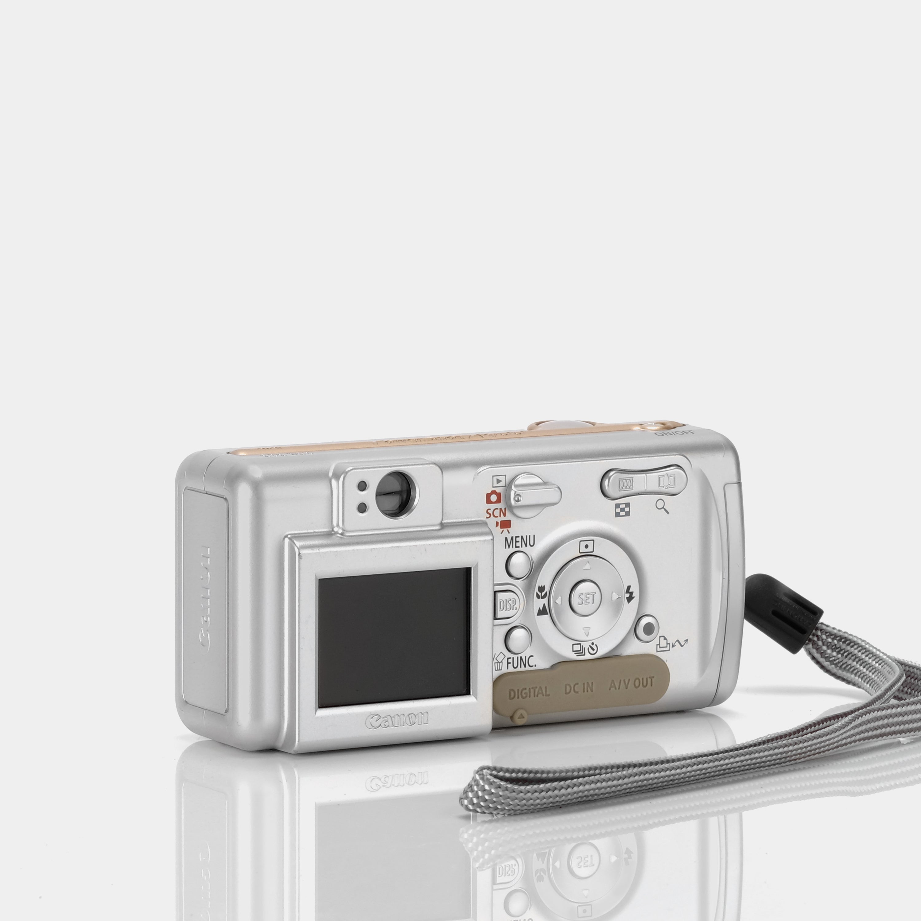 Canon PowerShot A400 Orange Point and Shoot Digital Camera