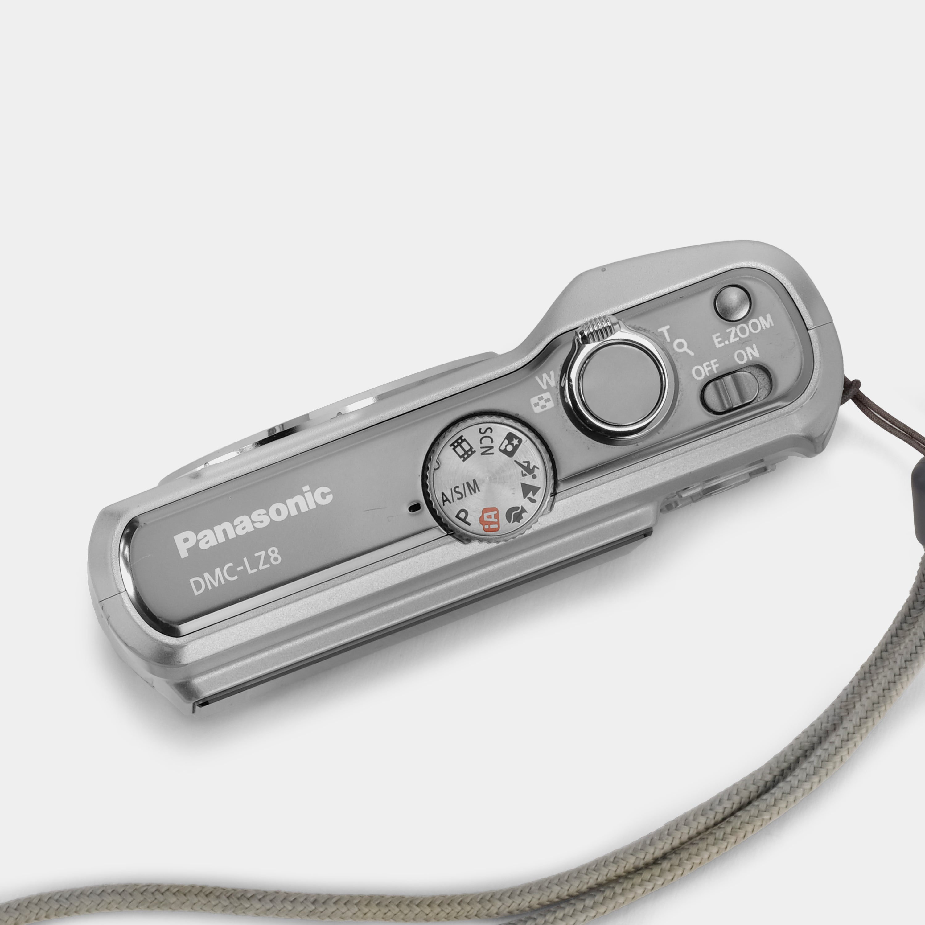 Panasonic Lumix DMC-LZ8 Silver Point and Shoot Digital Camera