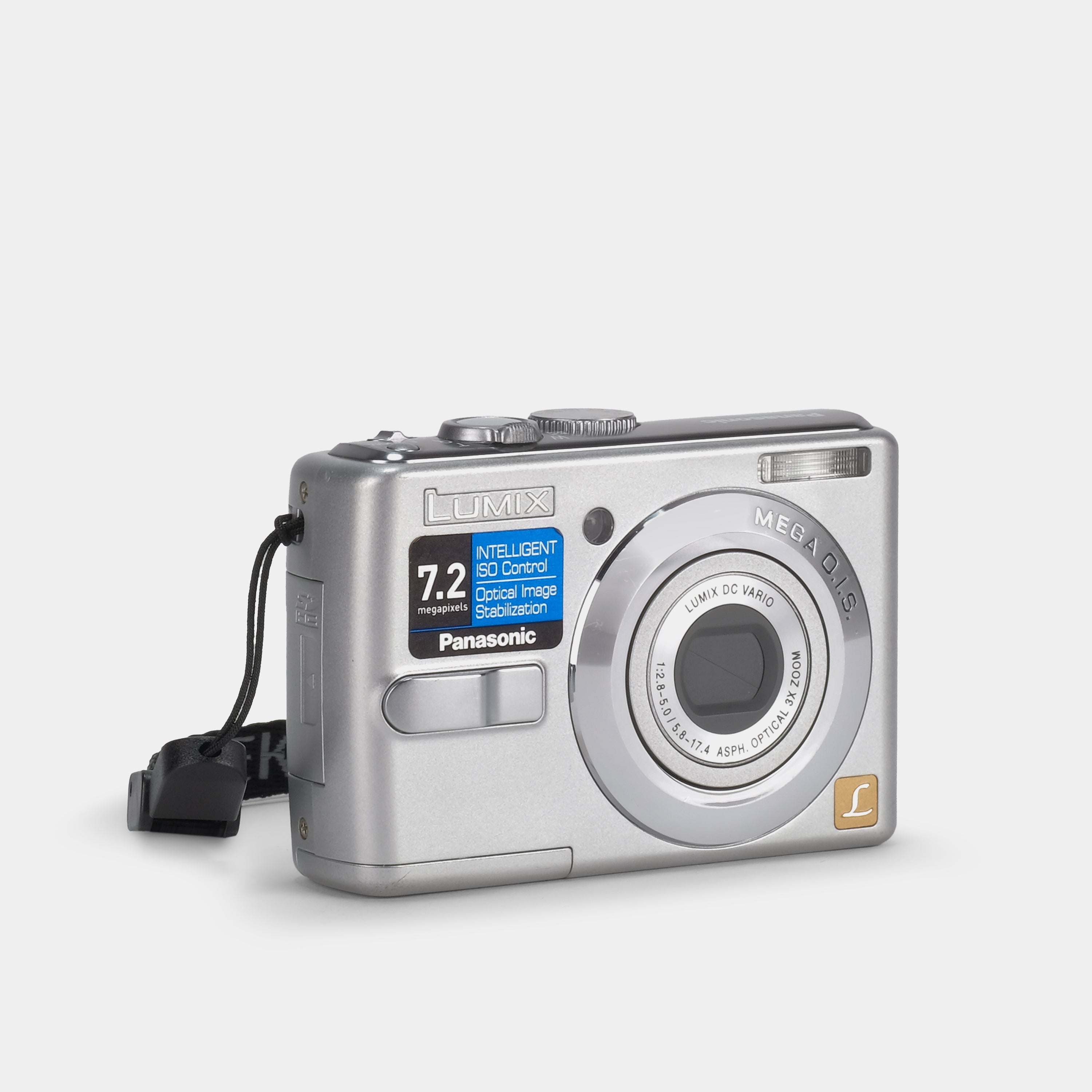 Panasonic Lumix DMC-LS75 Silver Point and Shoot Digital Camera