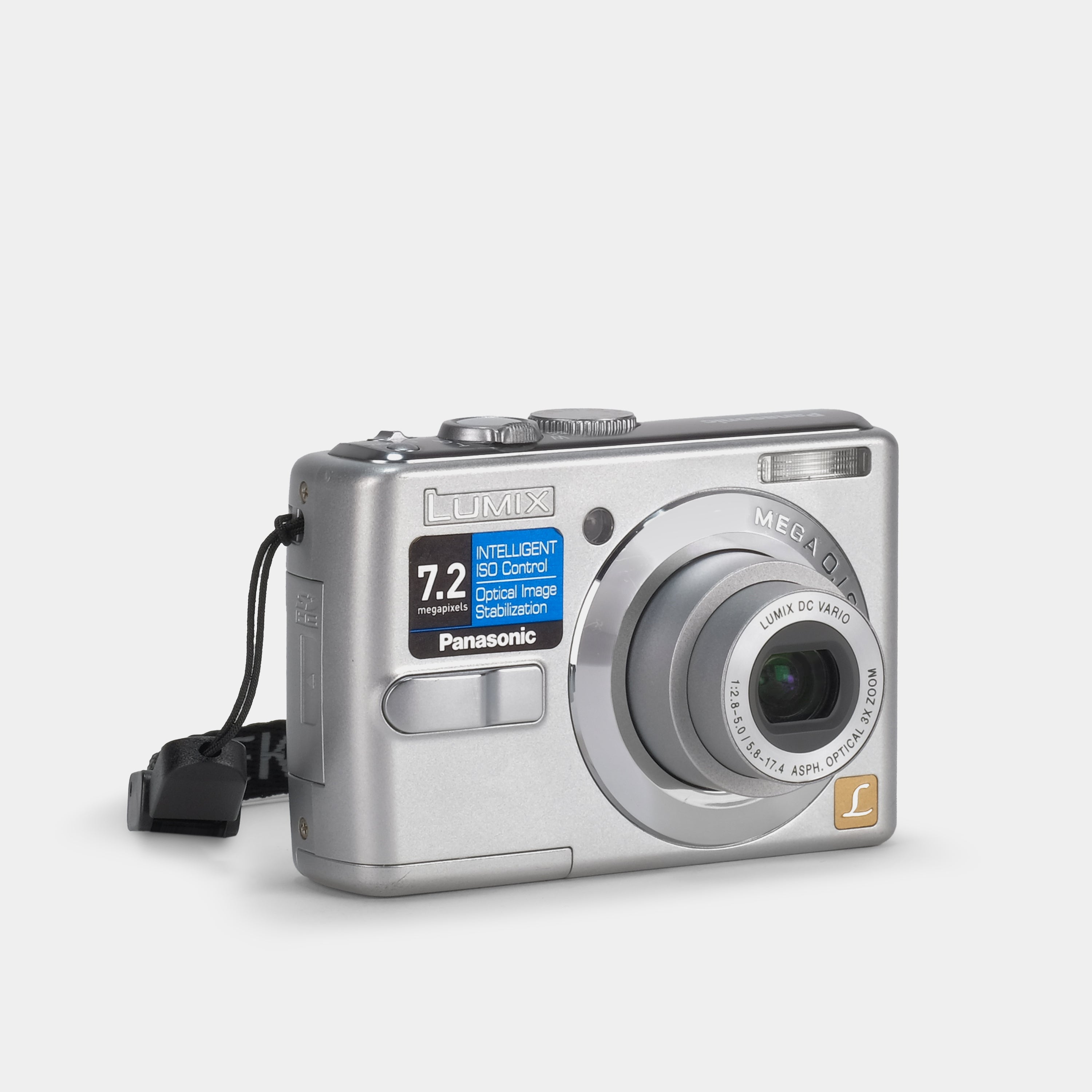 Panasonic Lumix DMC-LS75 Silver Point and Shoot Digital Camera