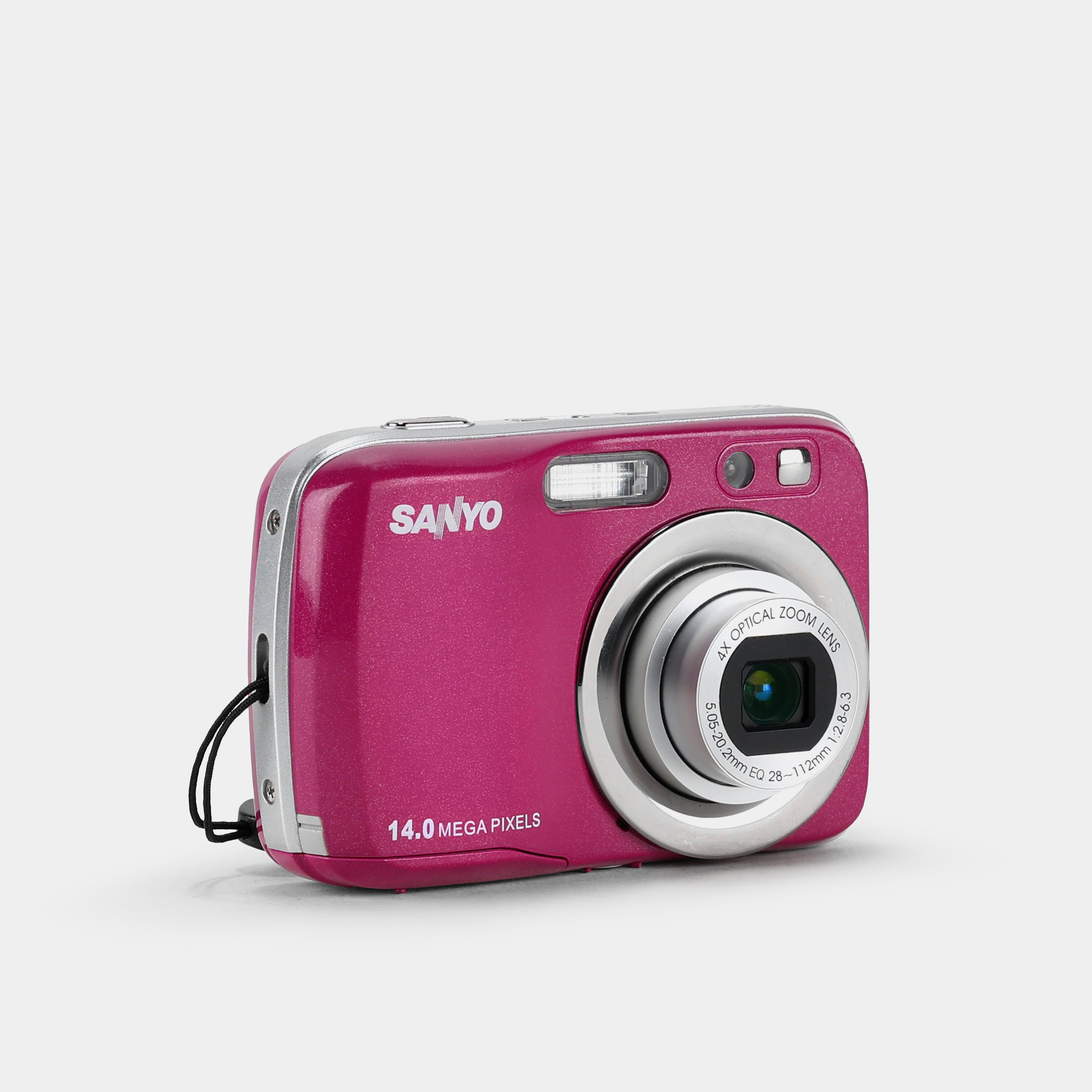 Sanyo VPC-S1414P Pink Point and Shoot Digital Camera