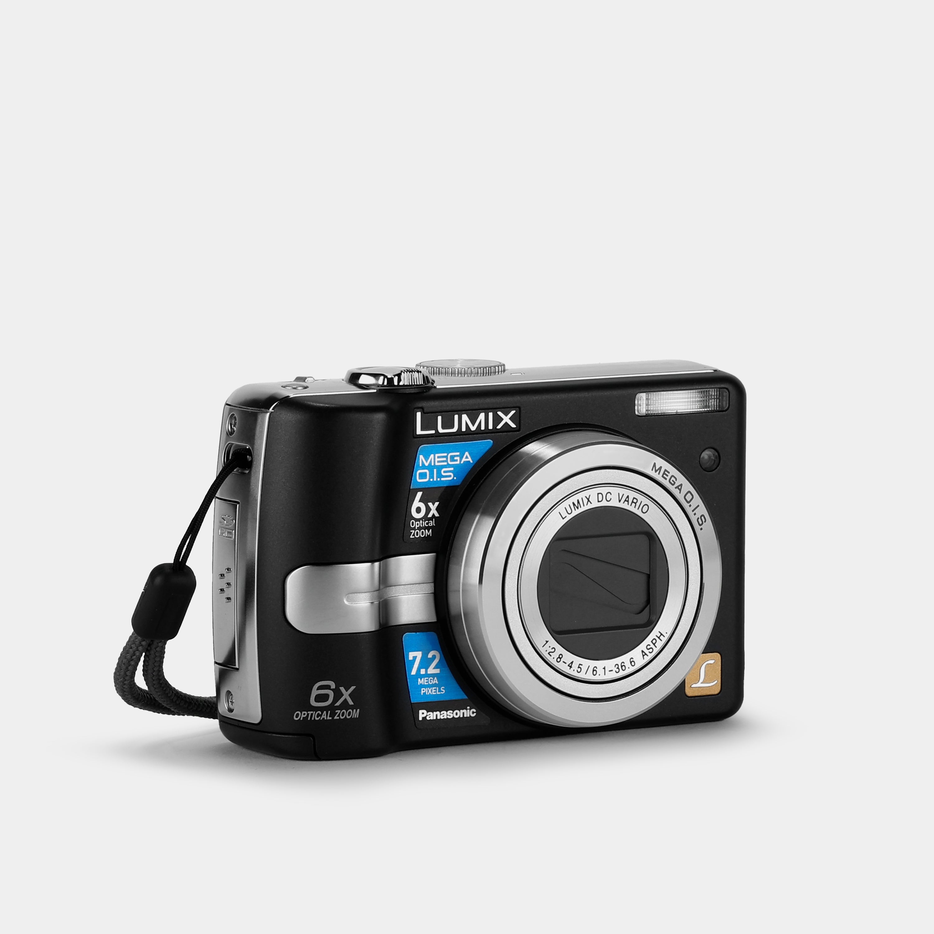 Panasonic Lumix DMC-LZ7 Black Point and Shoot Digital Camera