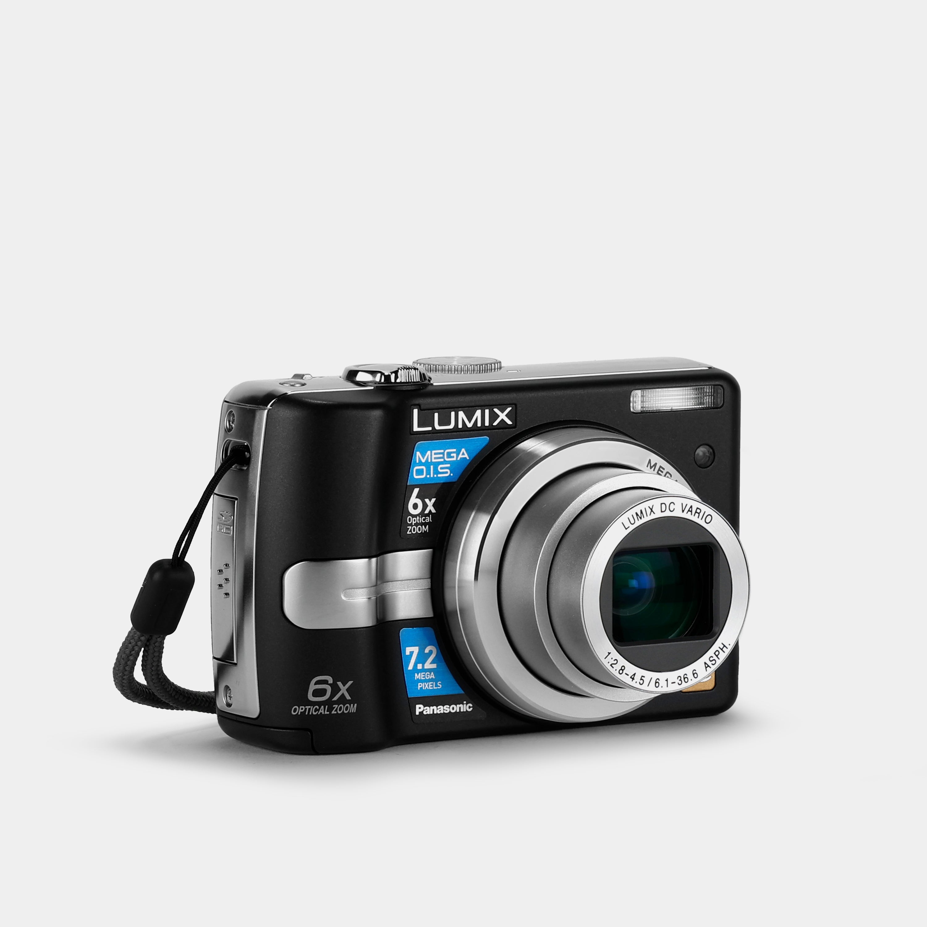 Panasonic Lumix DMC-LZ7 Black Point and Shoot Digital Camera