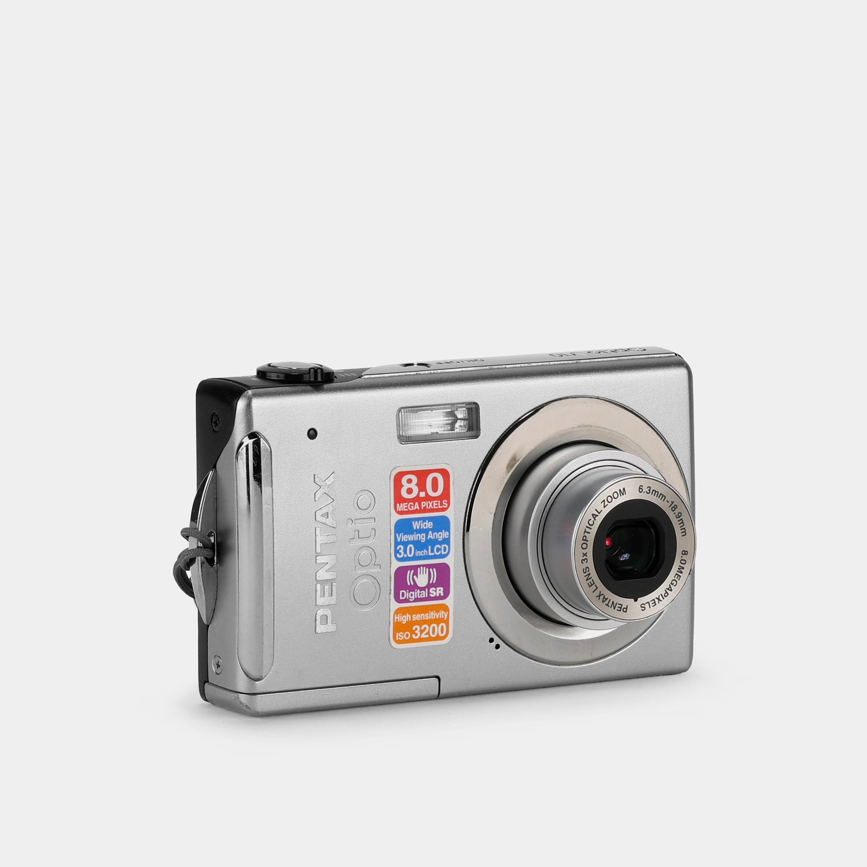 Pentax Optio V10 Point and Shoot Digital Camera