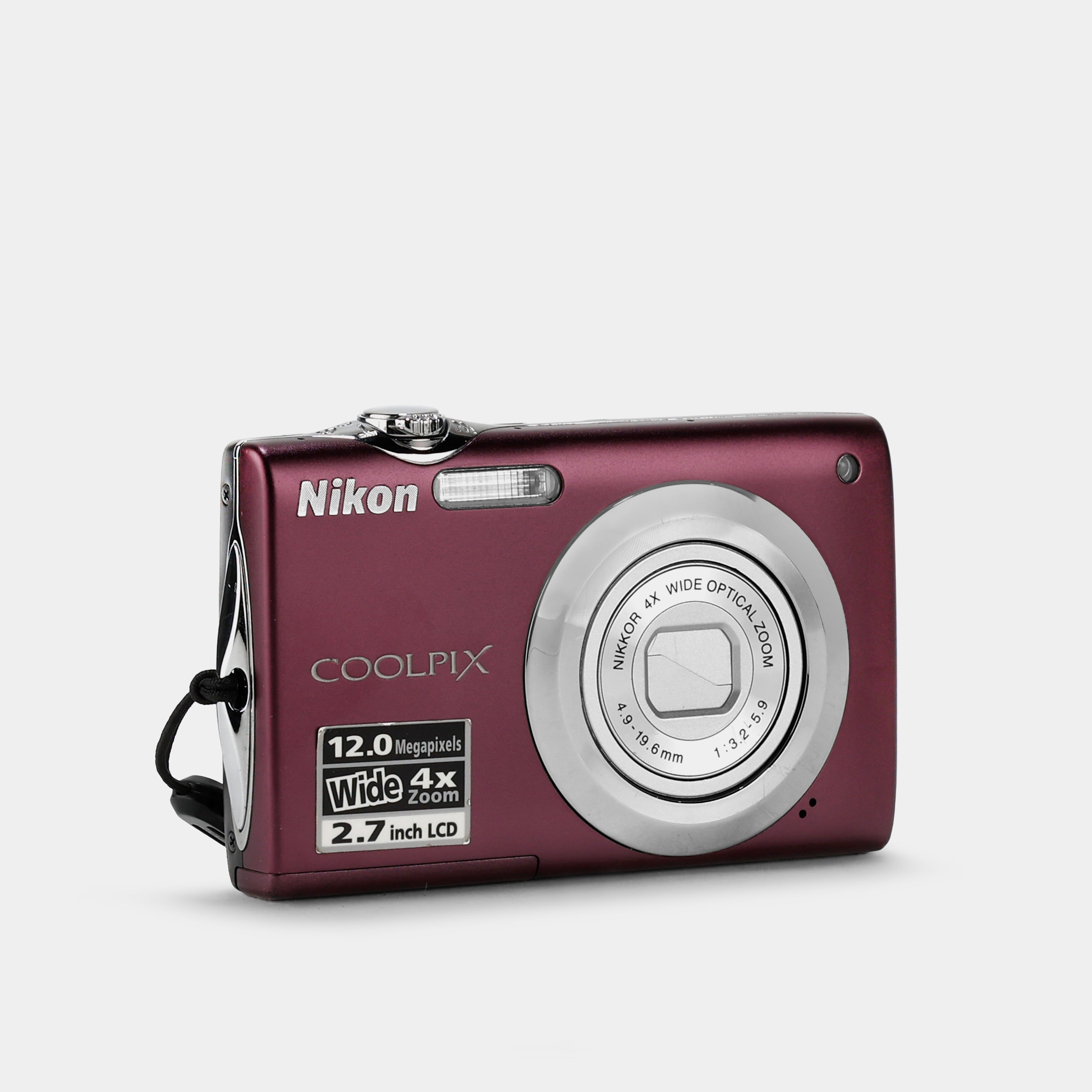 Nikon Coolpix S3000 Maroon Point and Shoot Digital Camera