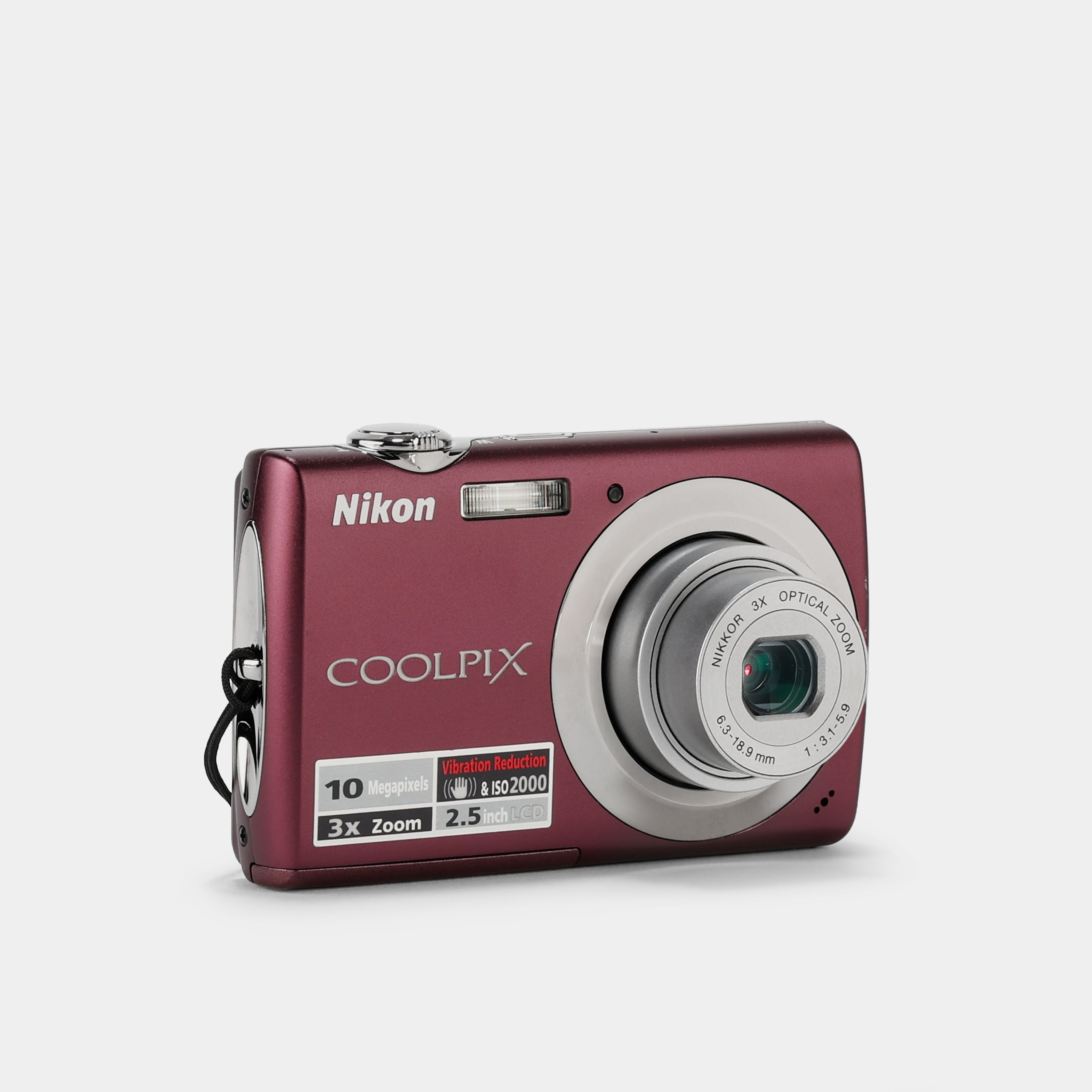 Nikon Coolpix S220 Point and Shoot Digital Camera