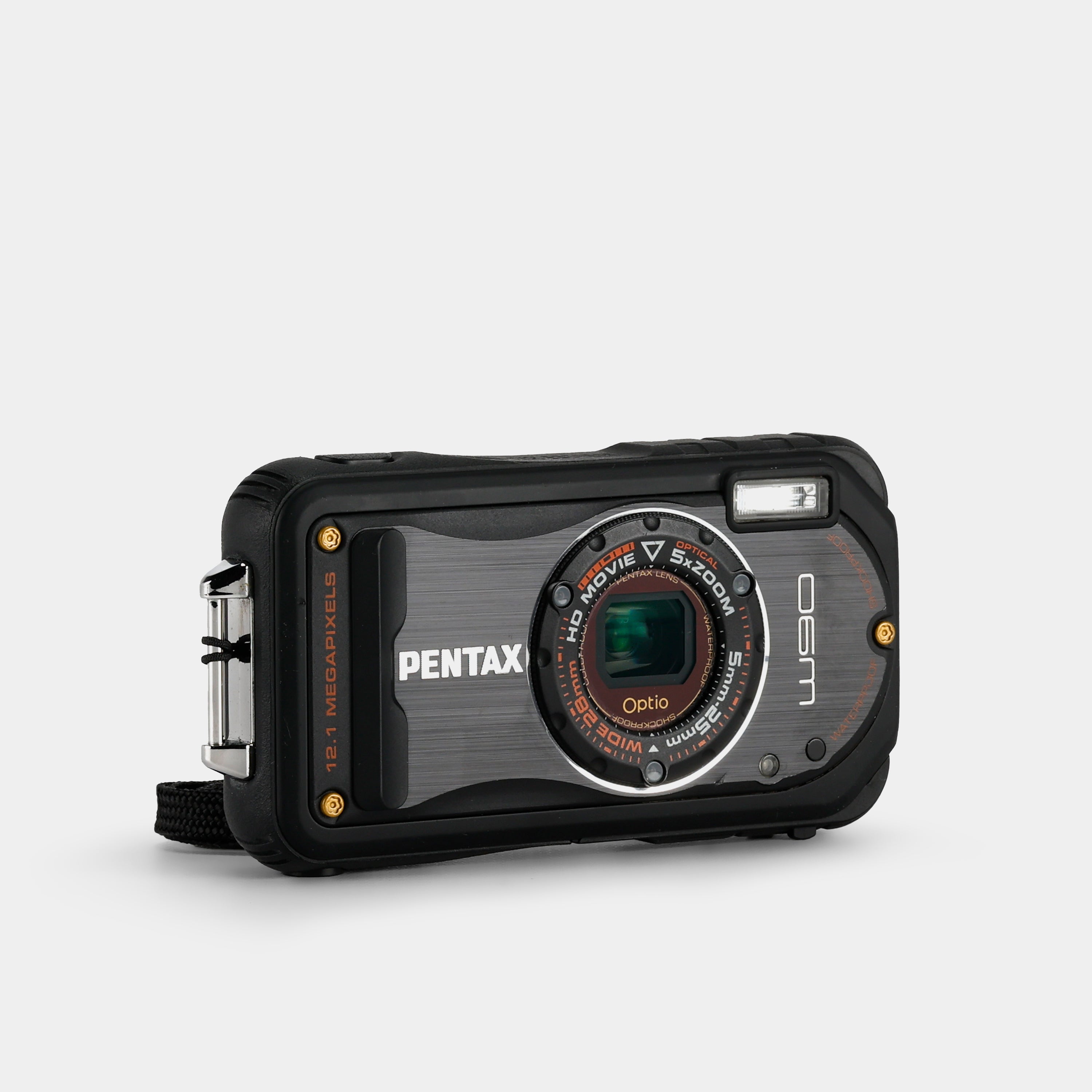 Pentax Optio W90 Black Point and Shoot Digital Camera