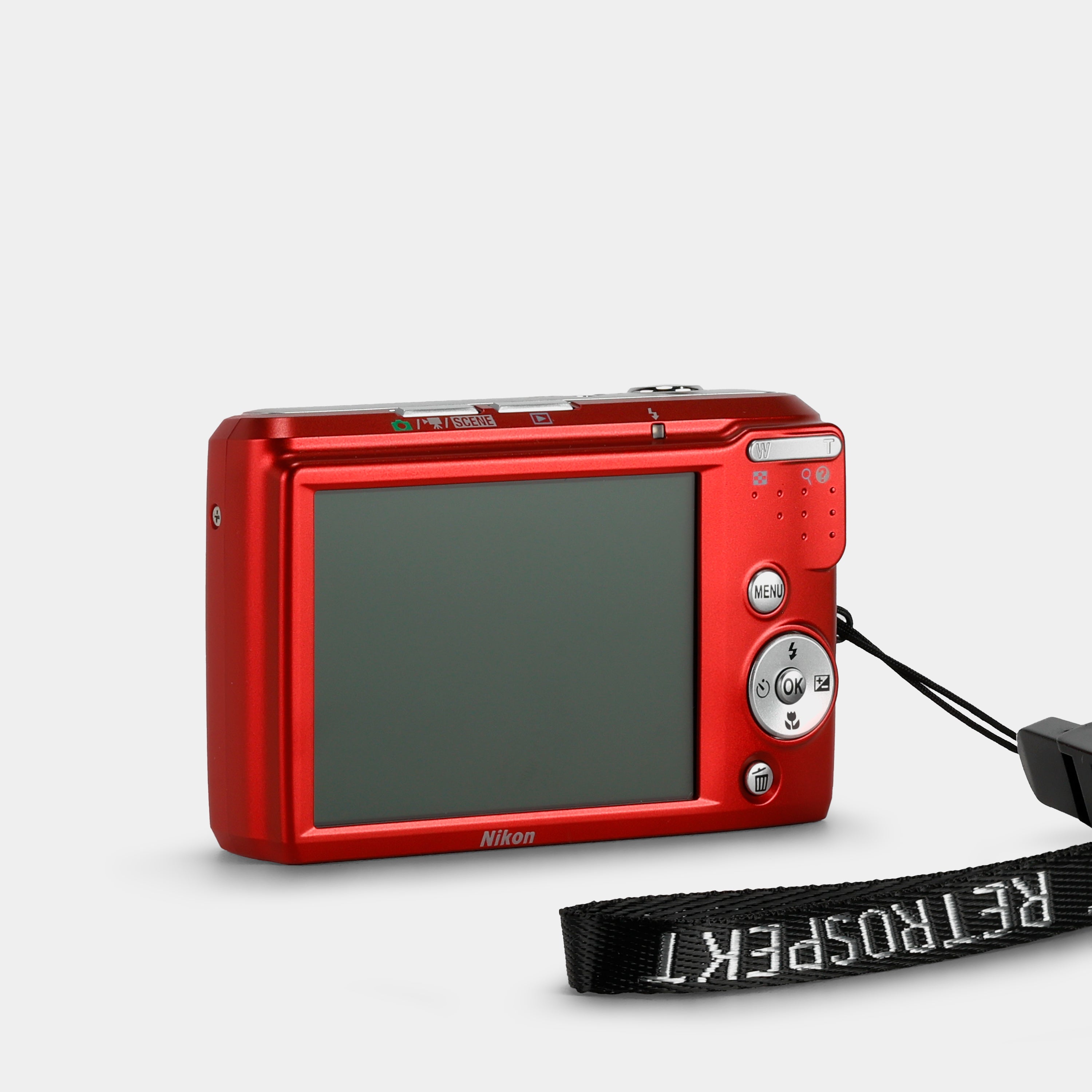 Nikon Coolpix L18 "Milwaukee Tool" Red Point and Shoot Digital Camera