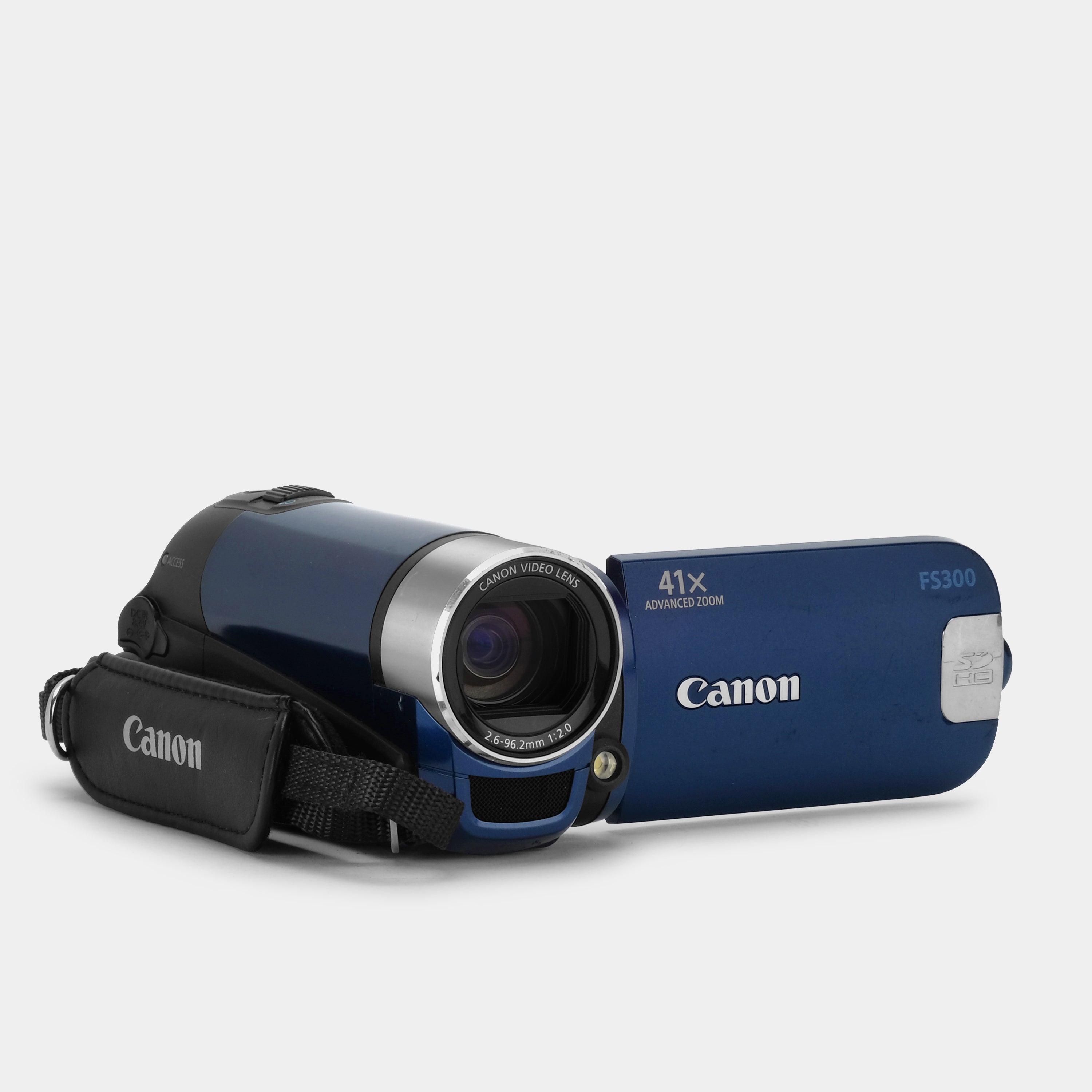 Canon FS300 Blue Digital Video Camcorder