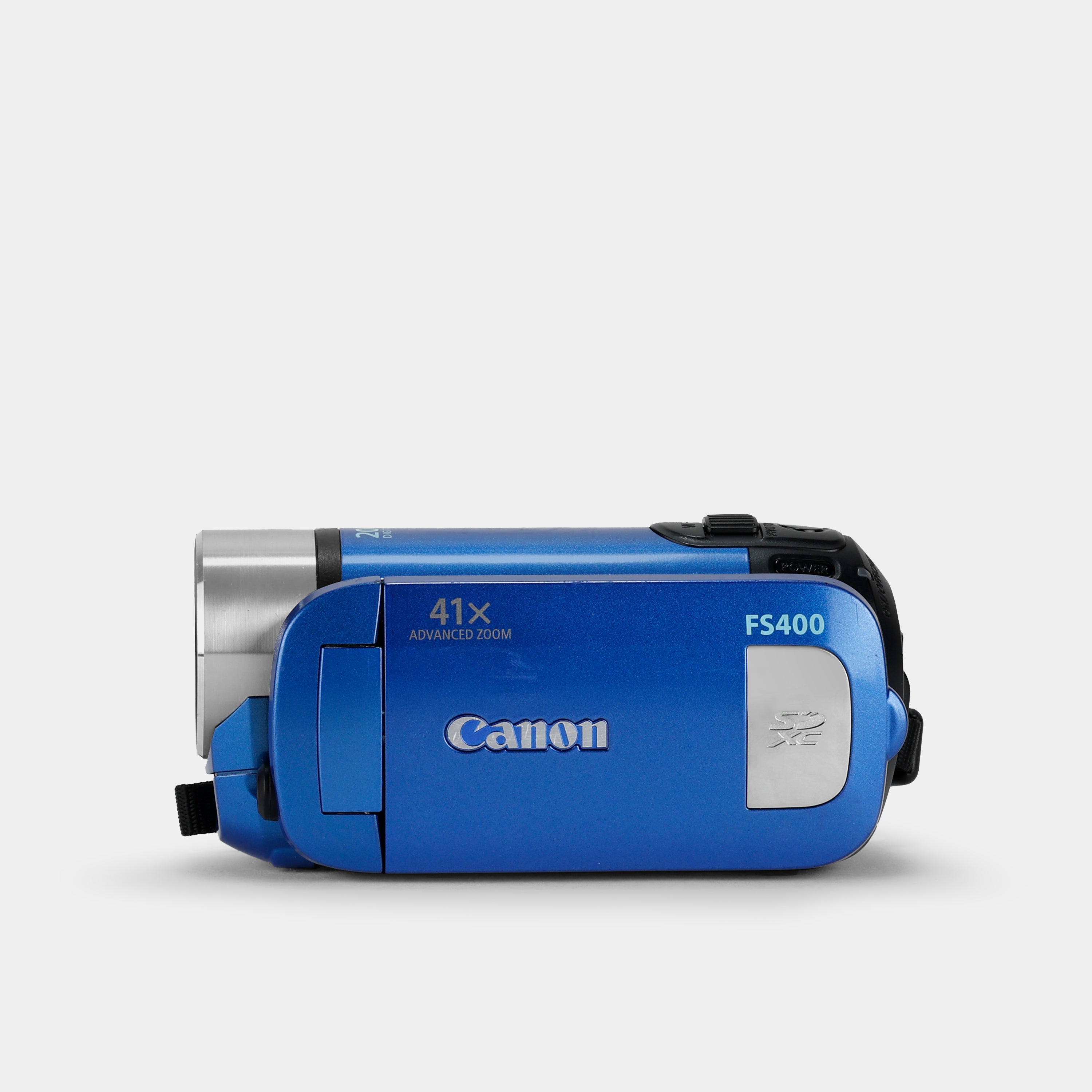 Canon FS400 Blue Digital Video Camcorder
