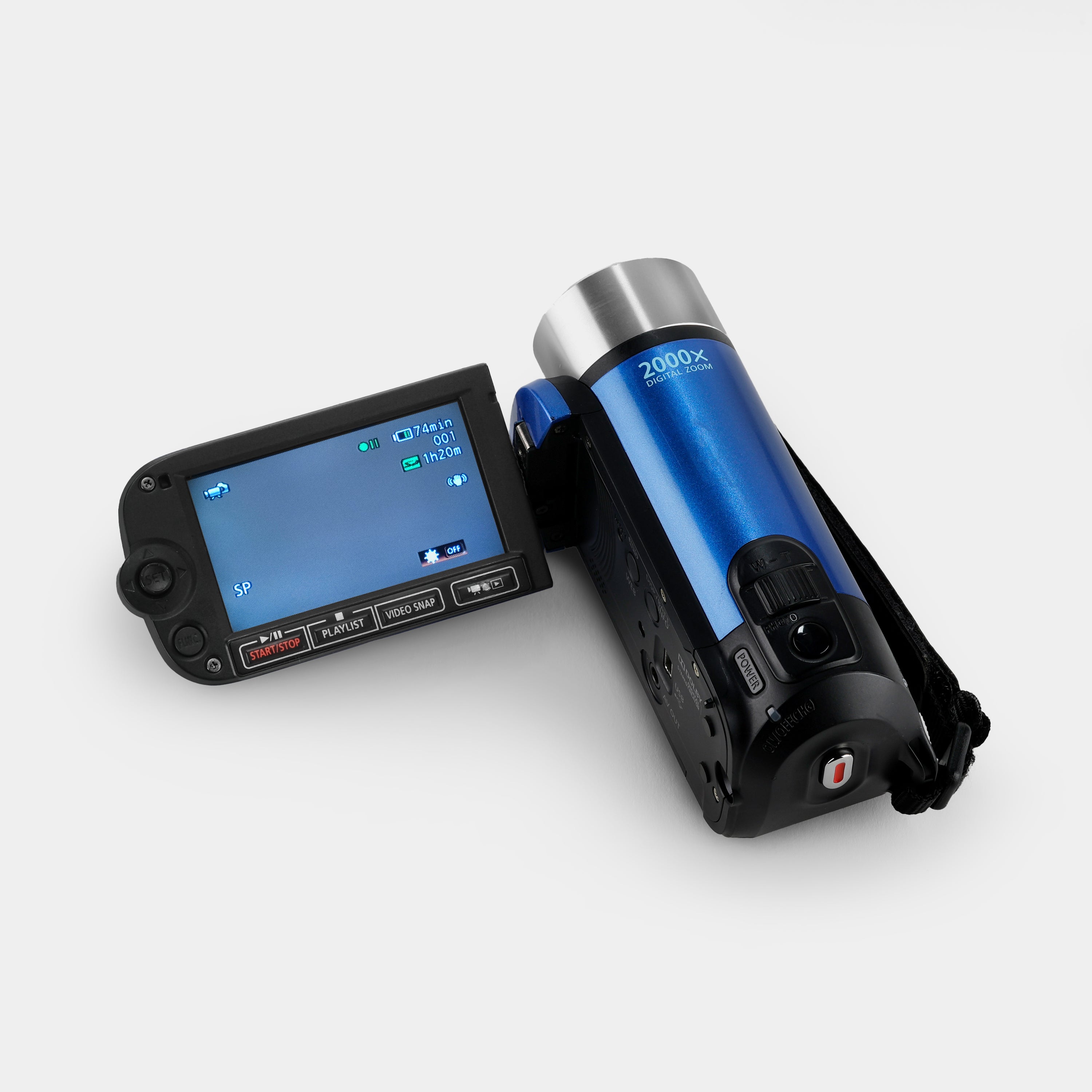 Canon FS400 Blue Digital Video Camcorder