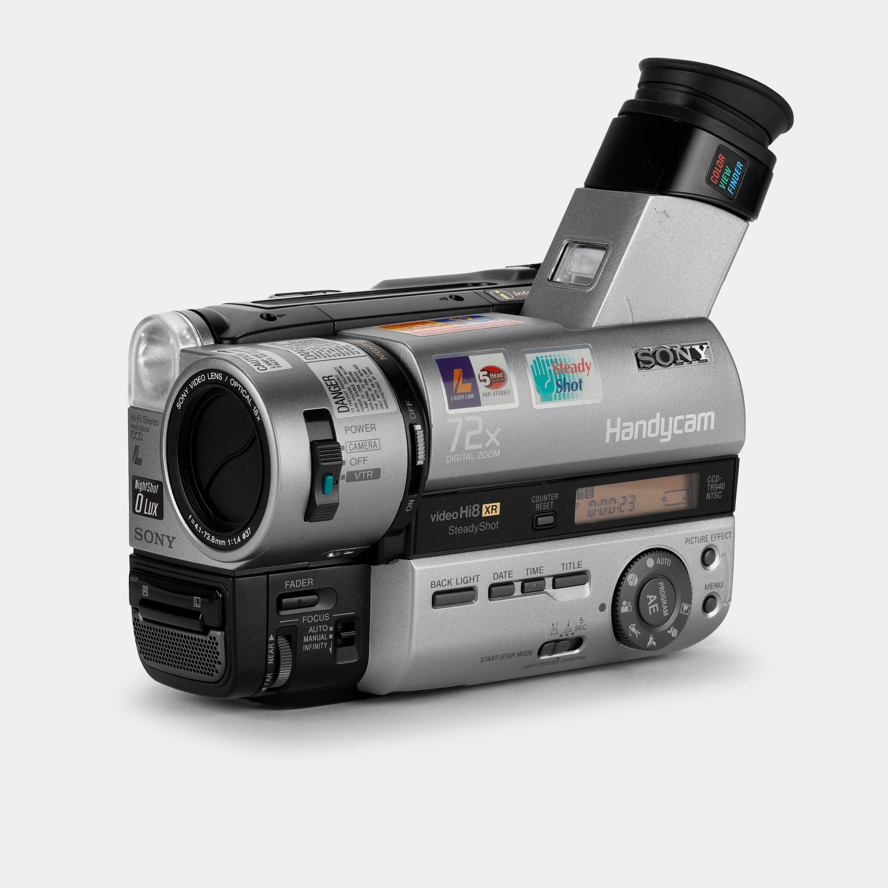 Sony Handycam CCD-TR940 HI-8 Digital Video Camcorder