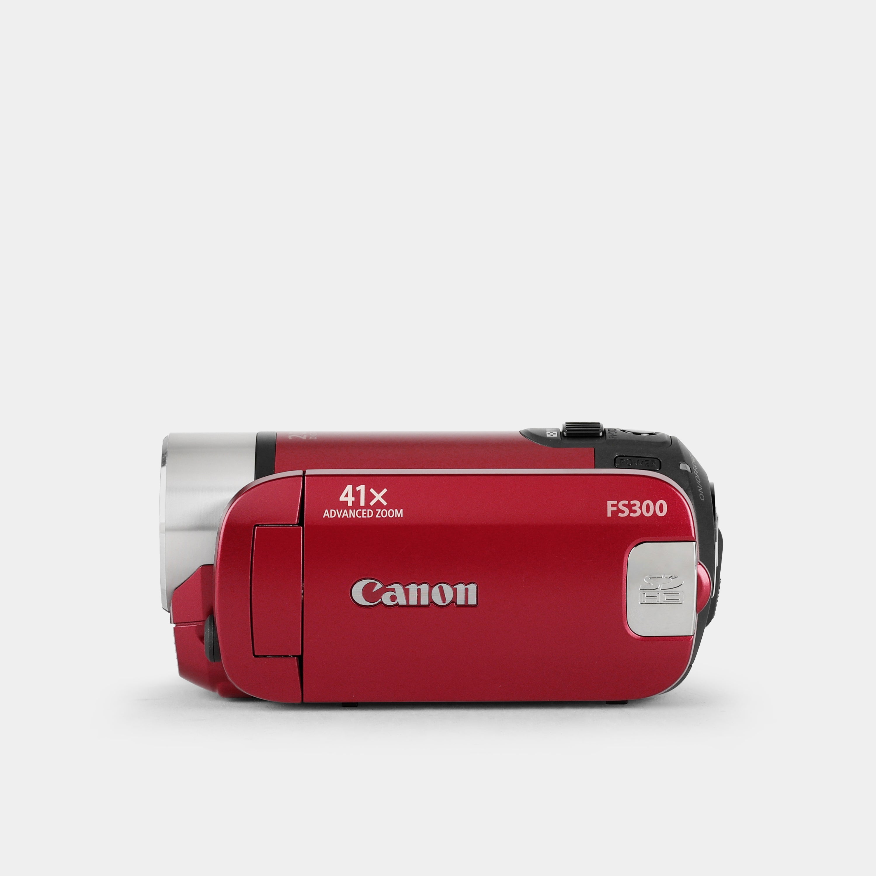 Canon FS300 Red Digital Video Camcorder