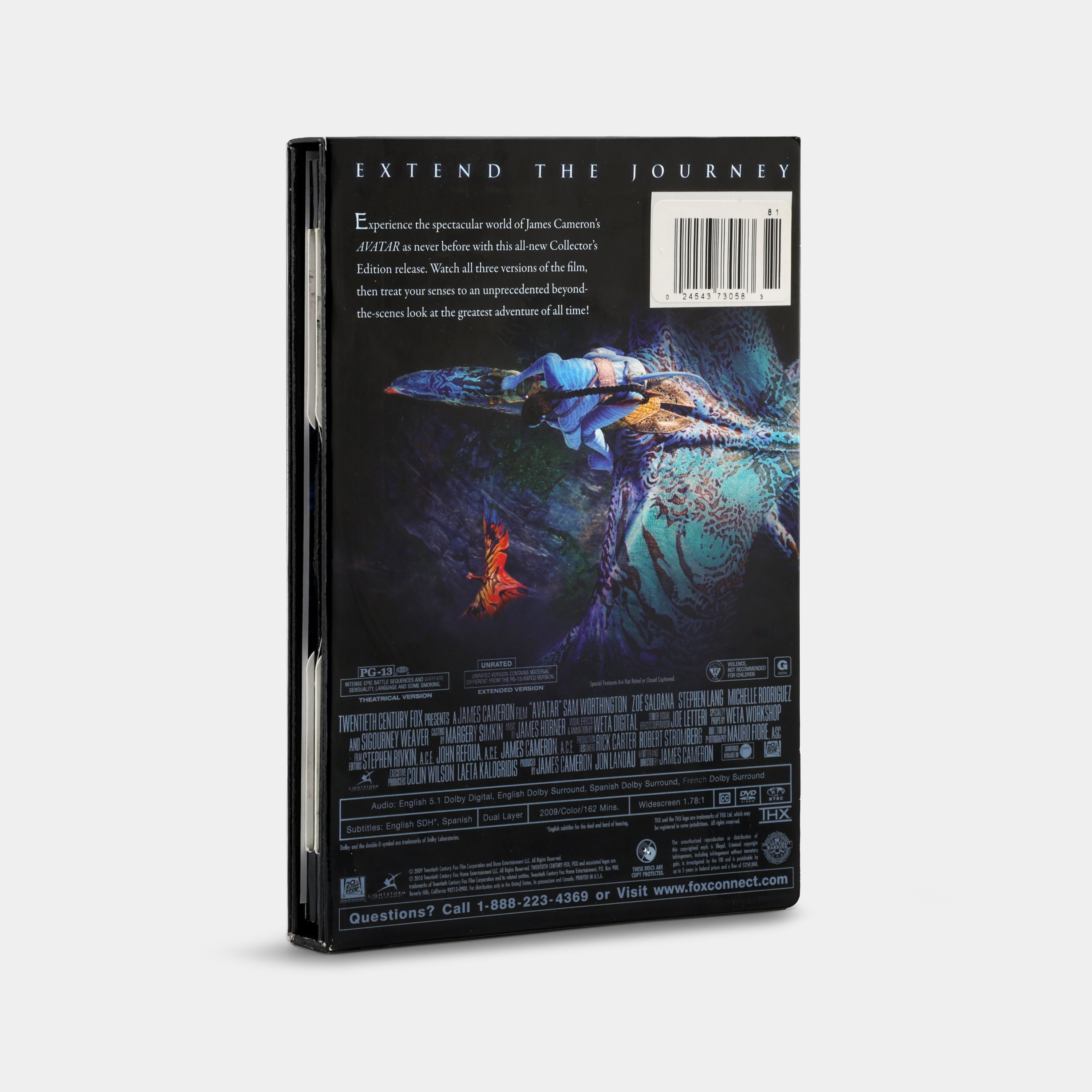 Avatar (Extended Collector's Edition) 3-Disc DVD