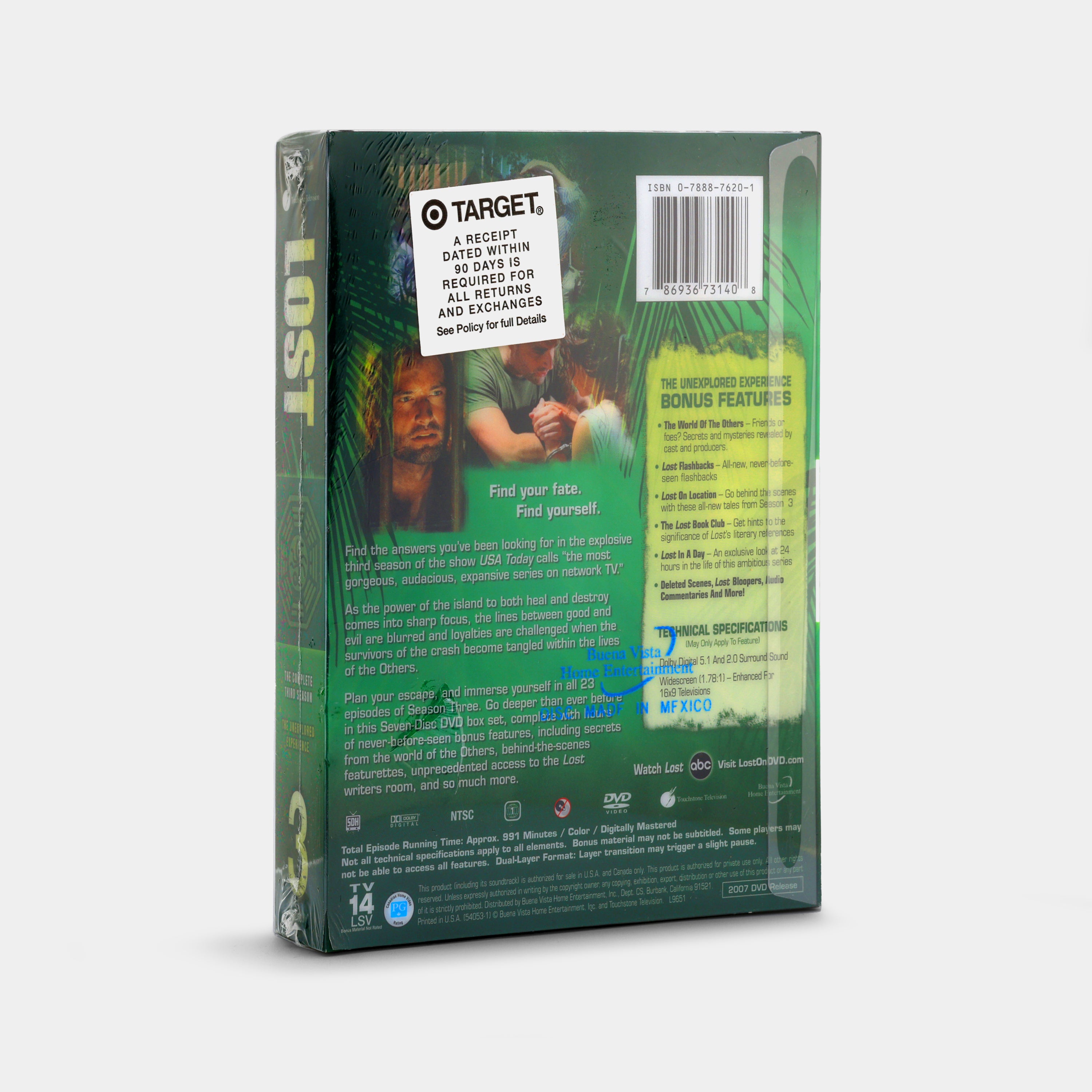 Lost: The Complete Third Season (Sealed) DVD Box Set
