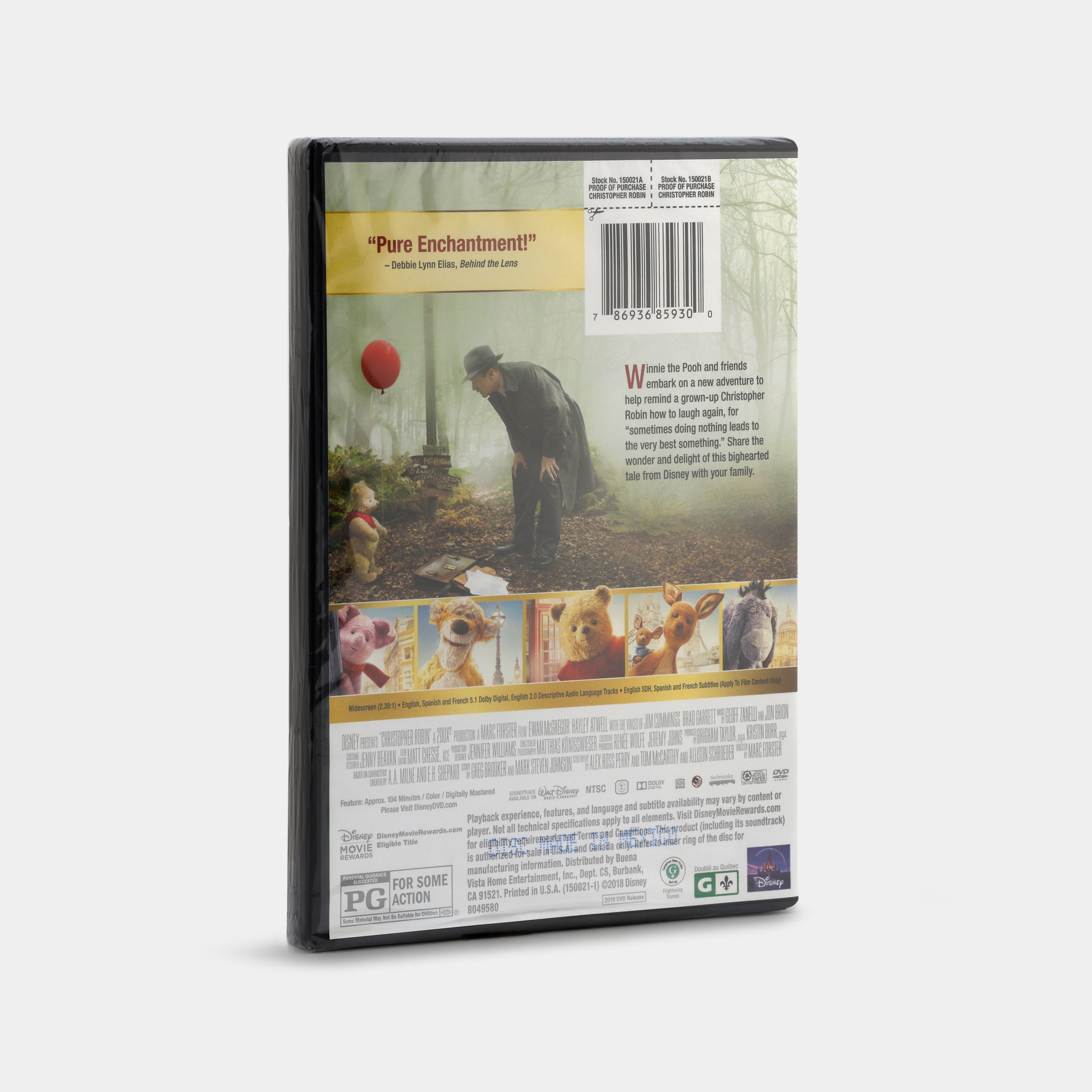 Christopher Robin (Sealed) DVD