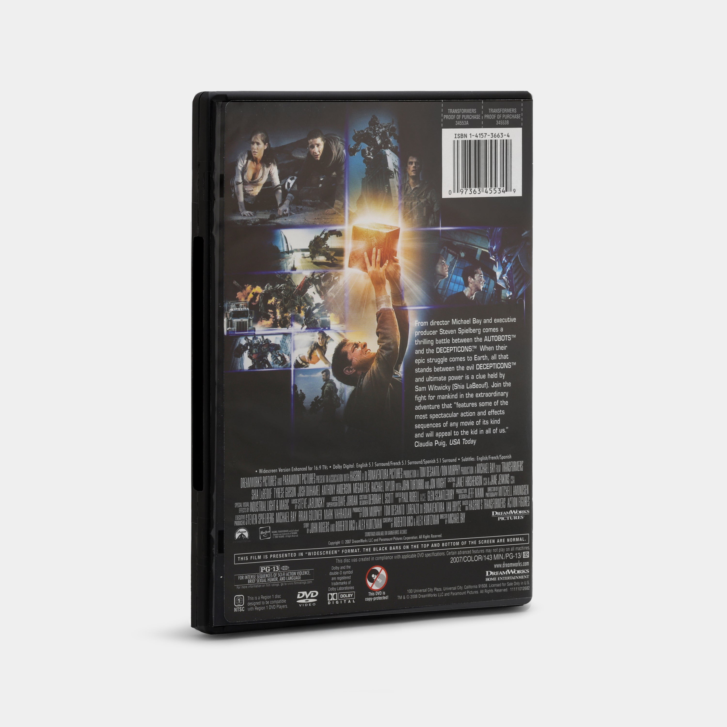 Transformers DVD