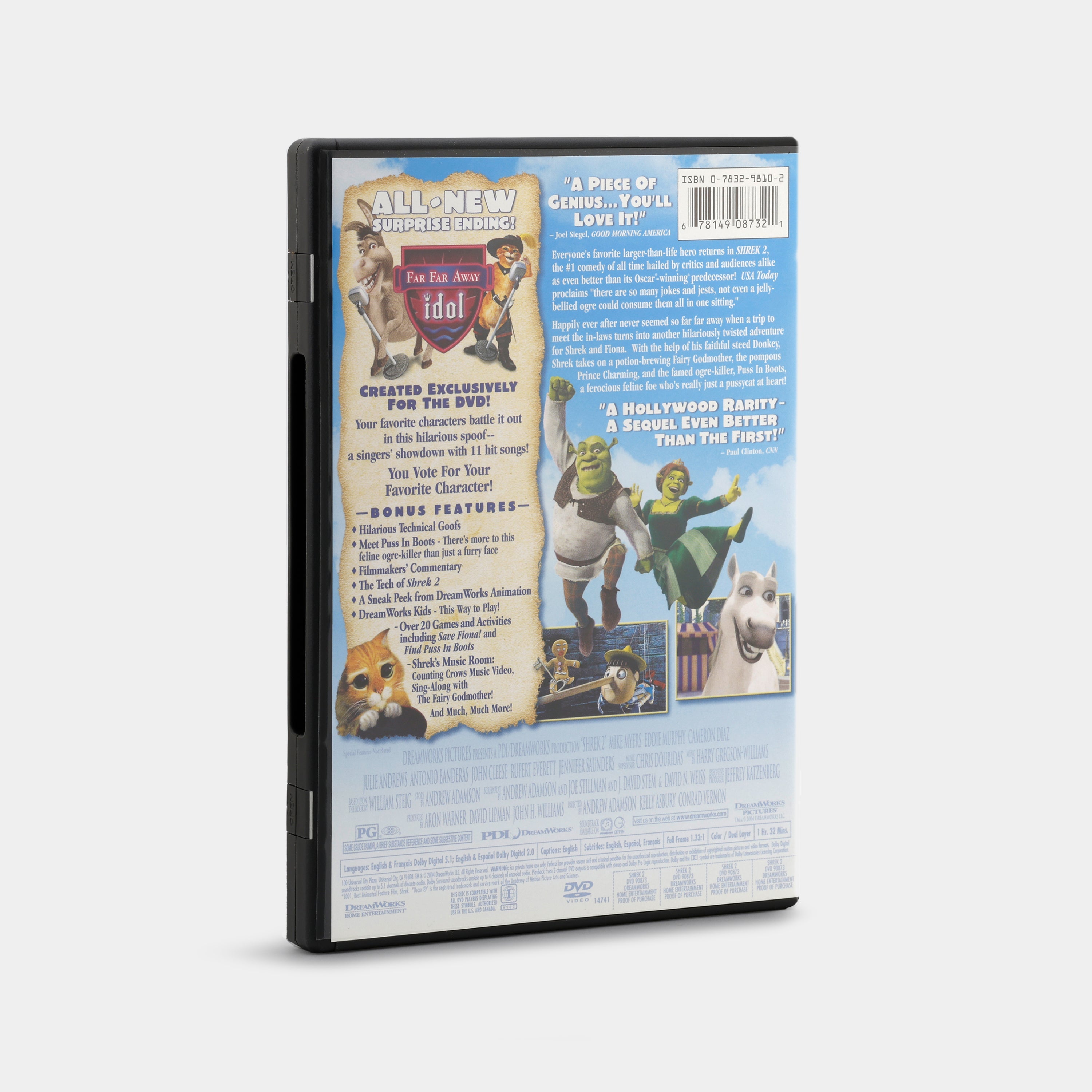 Shrek 2 (Full Screen) DVD